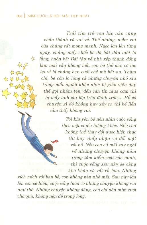 tủ sách nuôi dưỡng cảm xúc - mỉm cười là đôi mắt đẹp nhất