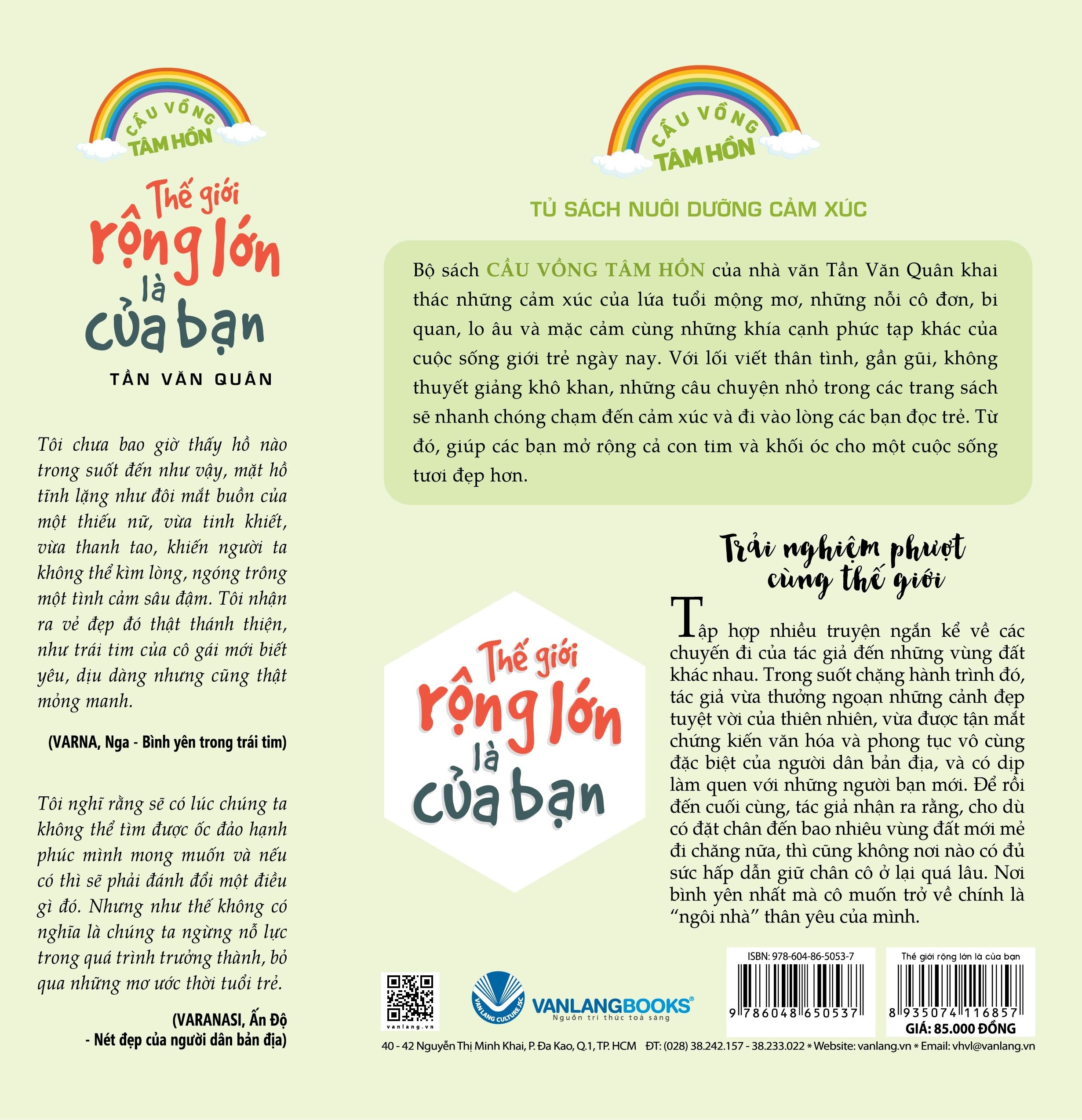 tủ sách nuôi dưỡng cảm xúc - thế giới rộng lớn là của bạn