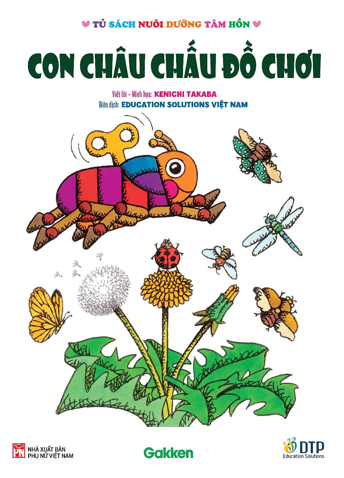 tủ sách nuôi dưỡng tâm hồn - con châu chấu đồ chơi