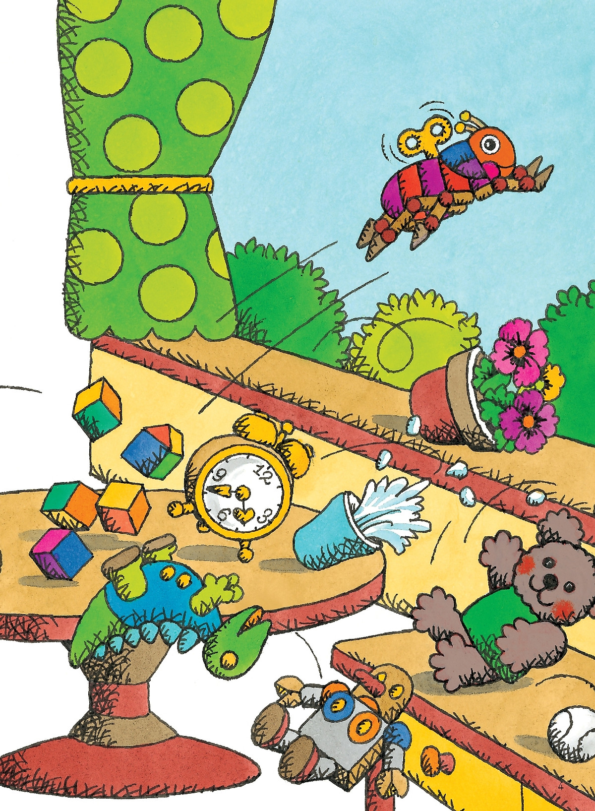 tủ sách nuôi dưỡng tâm hồn - con châu chấu đồ chơi