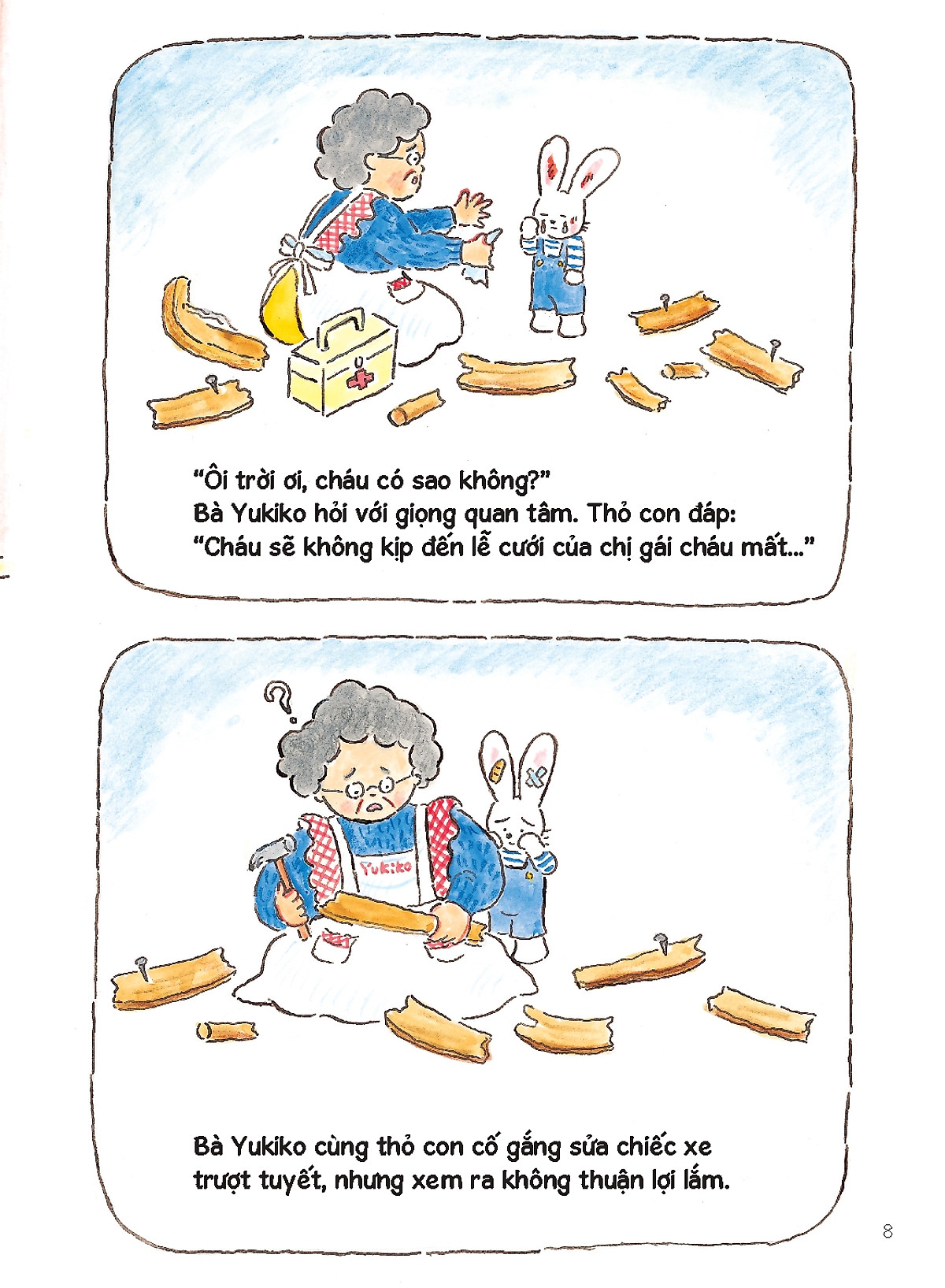 tủ sách nuôi dưỡng tâm hồn - tiệm bánh quy của bà yukiko