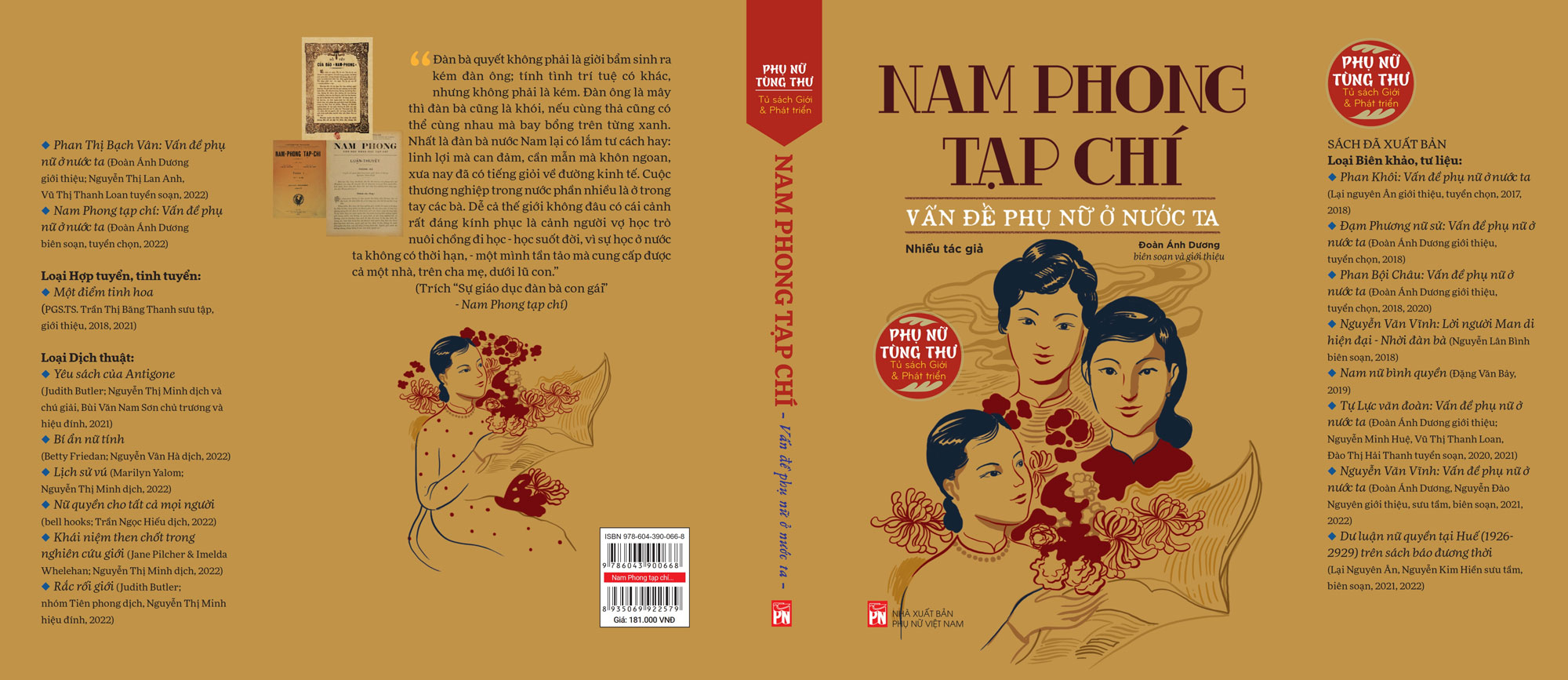 tủ sách phụ nữ tùng thư - giới và phát triển - nam phong tạp chí - vấn đề phụ nữ ở nước ta