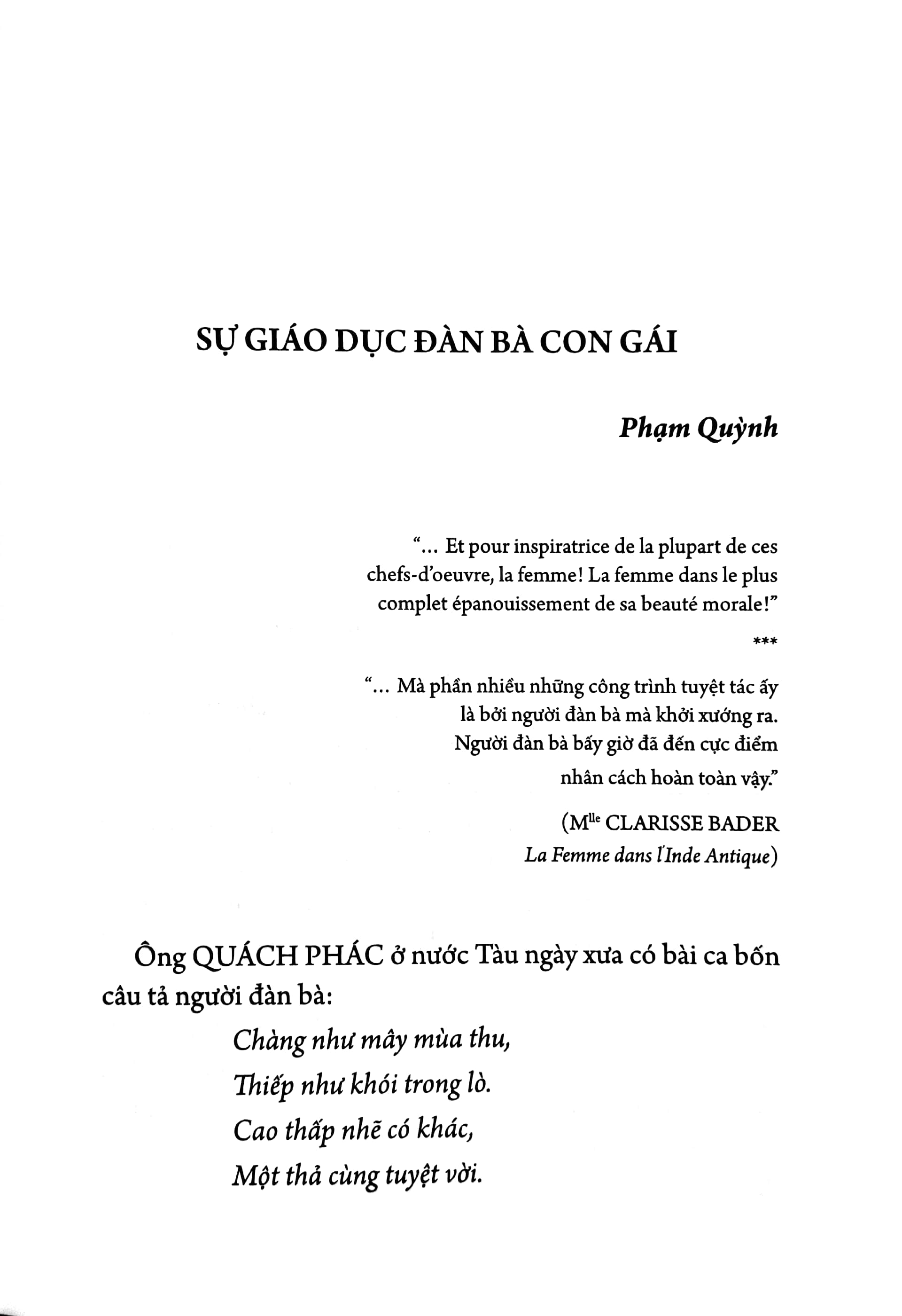 tủ sách phụ nữ tùng thư - giới và phát triển - nam phong tạp chí - vấn đề phụ nữ ở nước ta