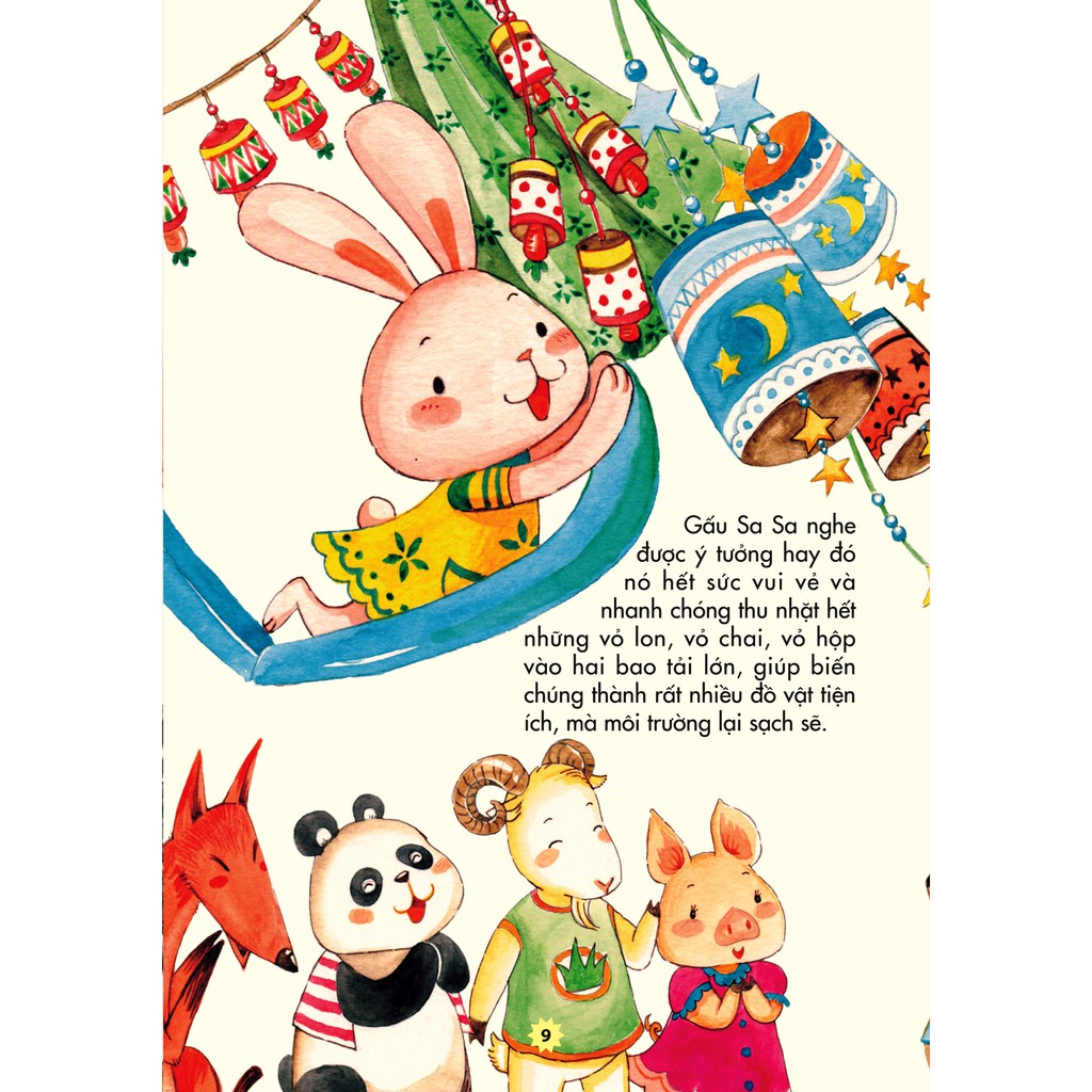 tủ sách rèn nhân cách sống cho trẻ - tôi là chuyên gia xử lý rác thải