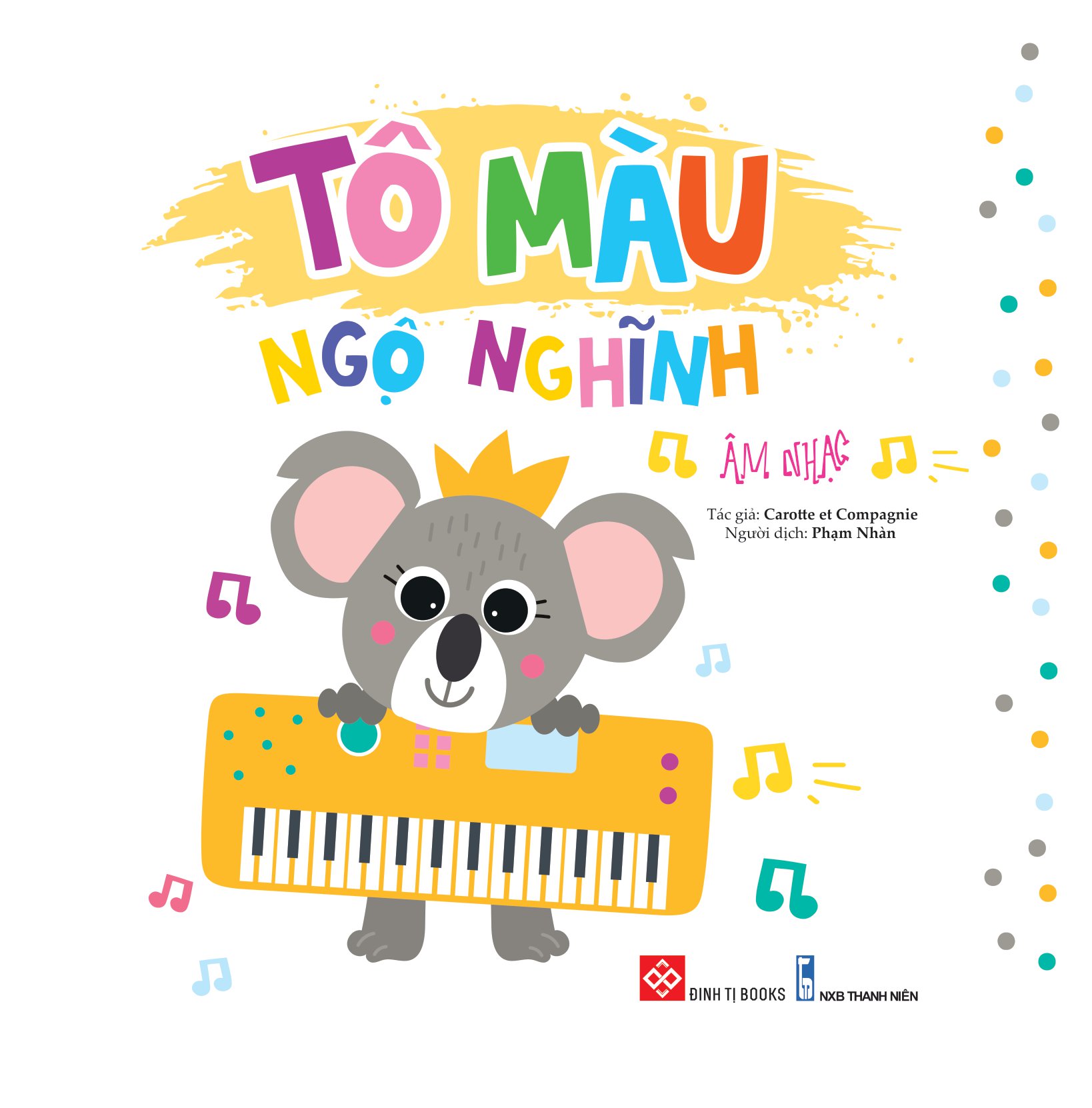 tủ sách sáng tạo - tô màu ngộ nghĩnh - âm nhạc