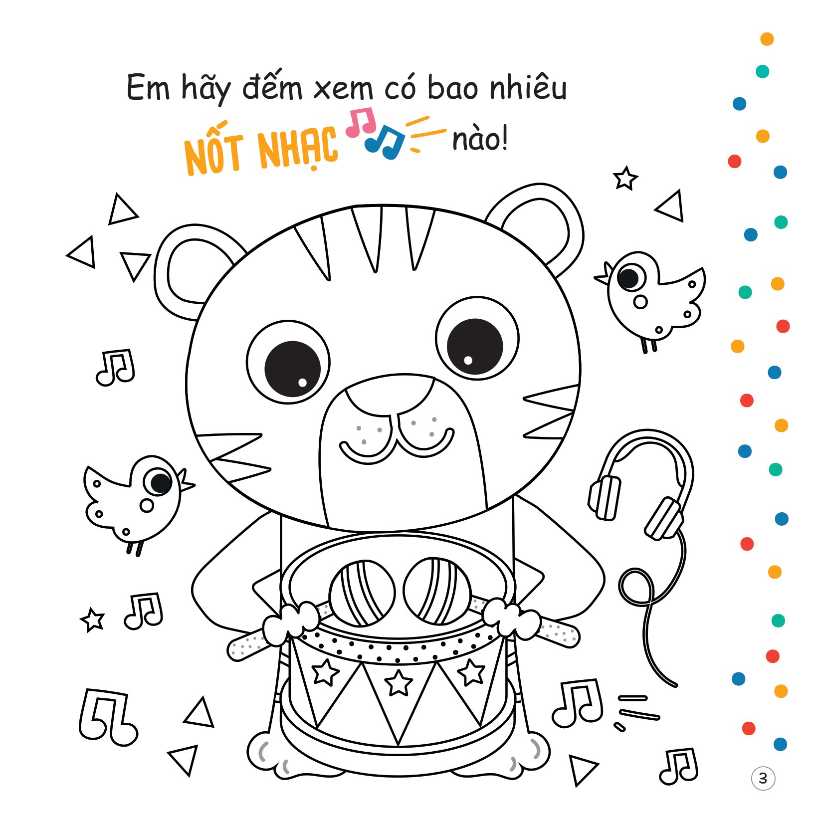 tủ sách sáng tạo - tô màu ngộ nghĩnh - âm nhạc