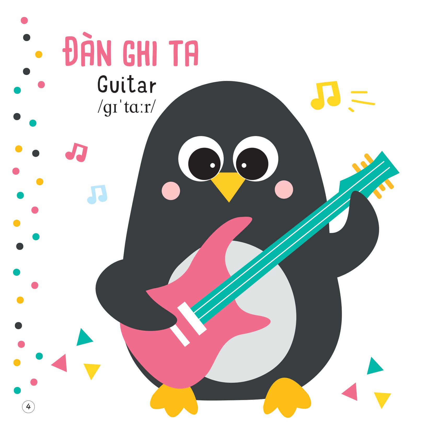 tủ sách sáng tạo - tô màu ngộ nghĩnh - âm nhạc