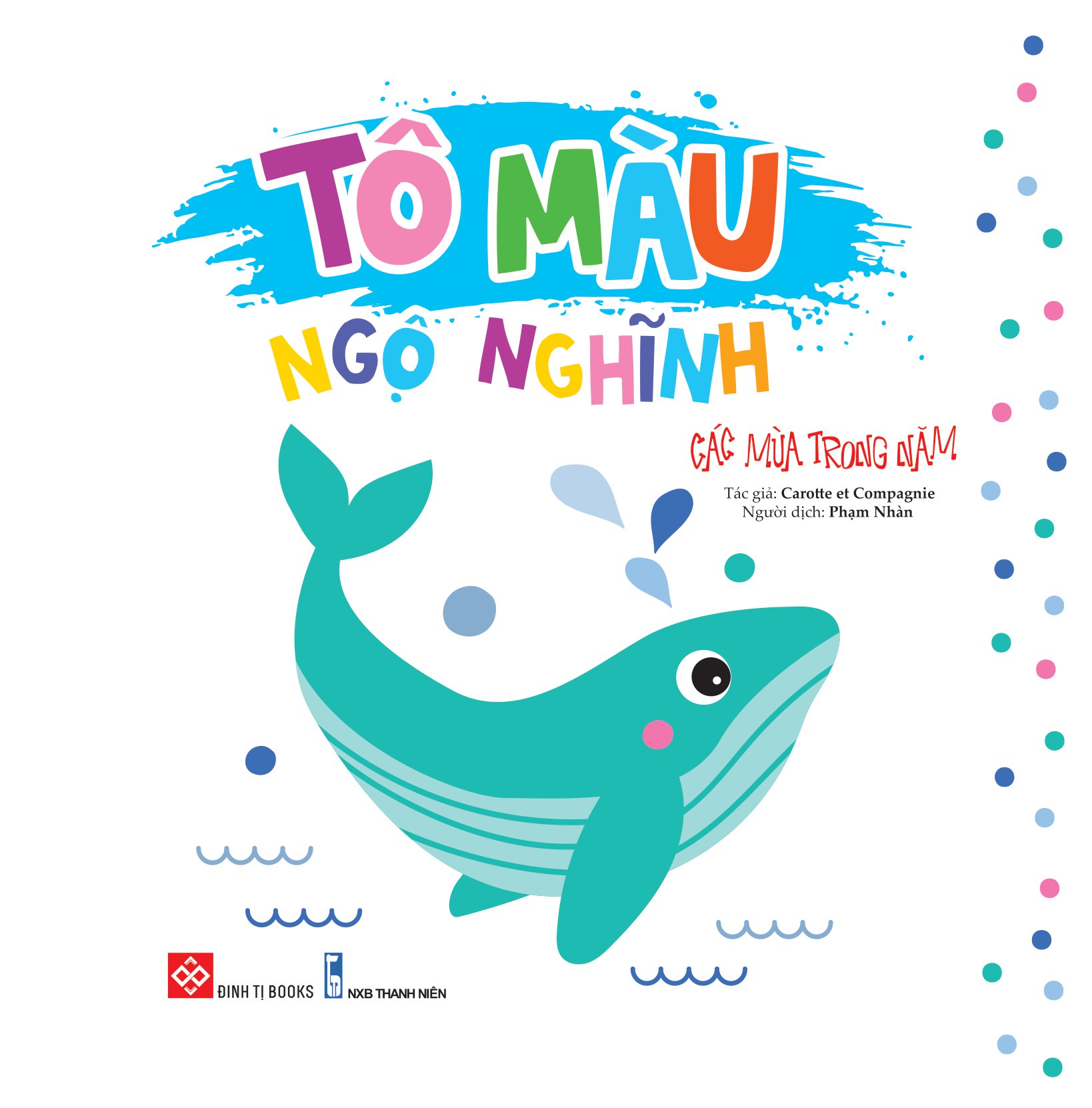 tủ sách sáng tạo - tô màu ngộ nghĩnh - các mùa trong năm