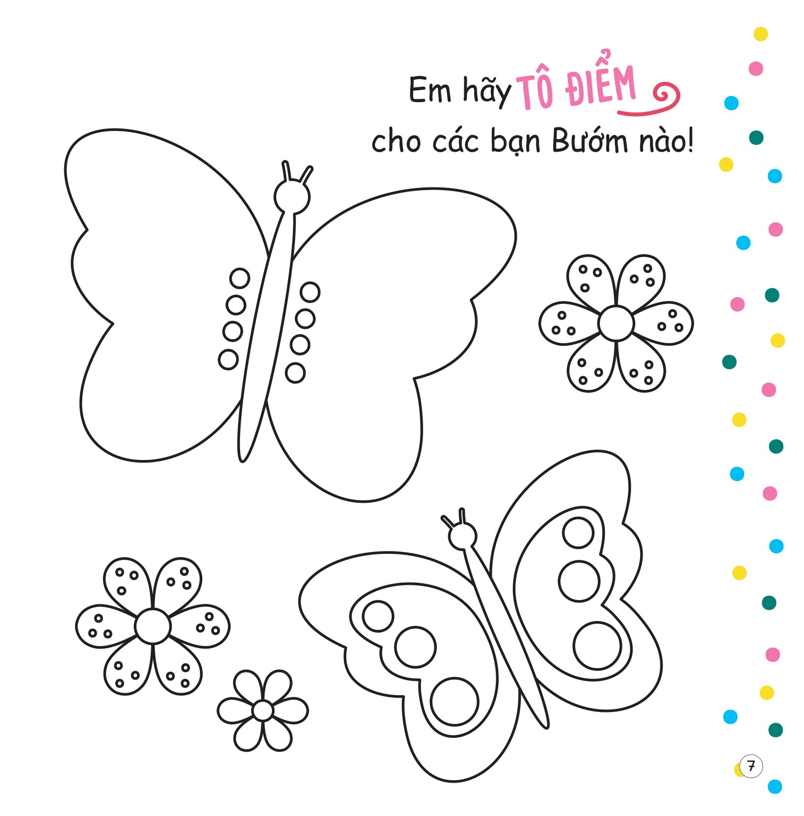 tủ sách sáng tạo - tô màu ngộ nghĩnh - các mùa trong năm