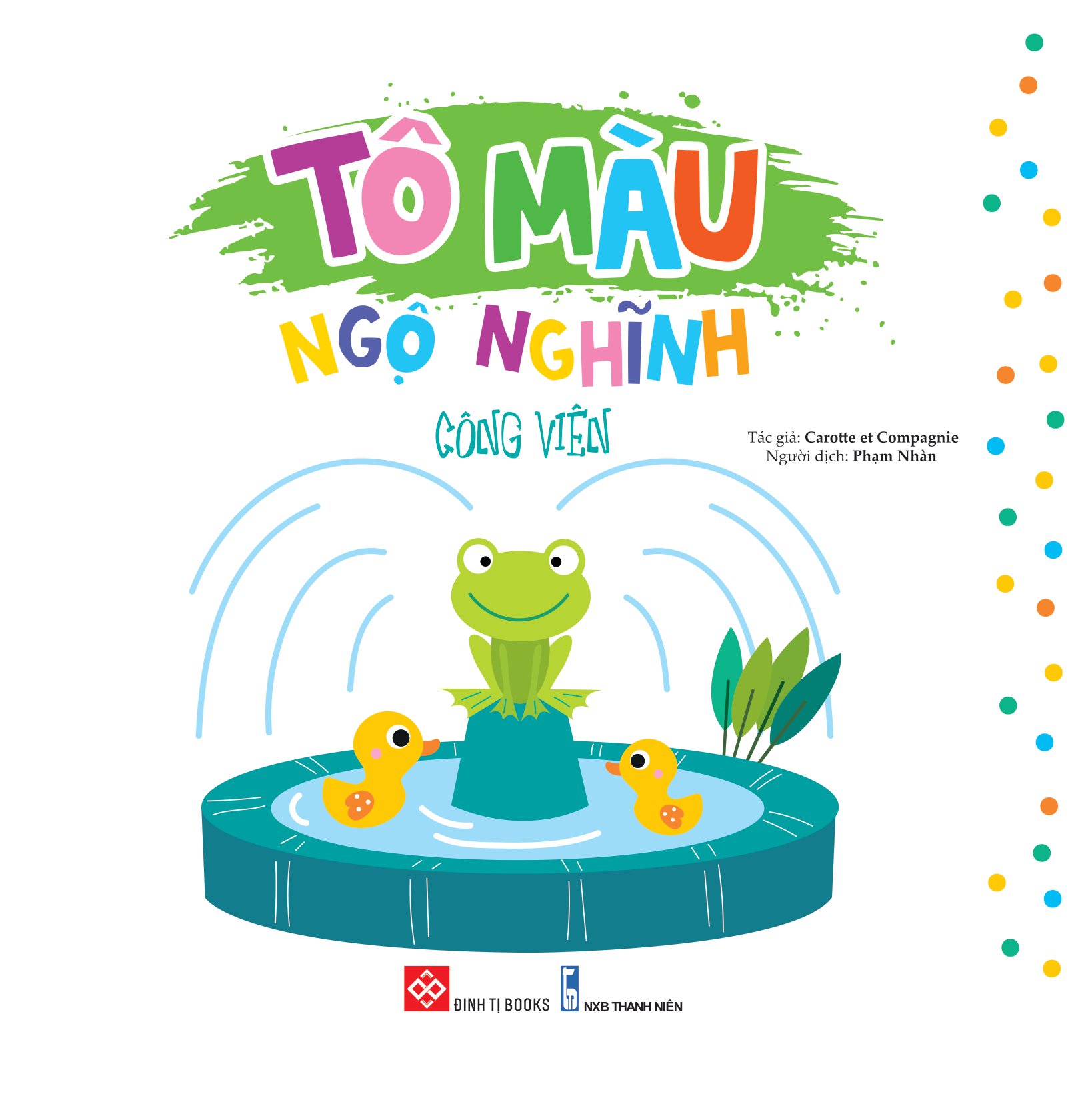 tủ sách sáng tạo - tô màu ngộ nghĩnh - công viên