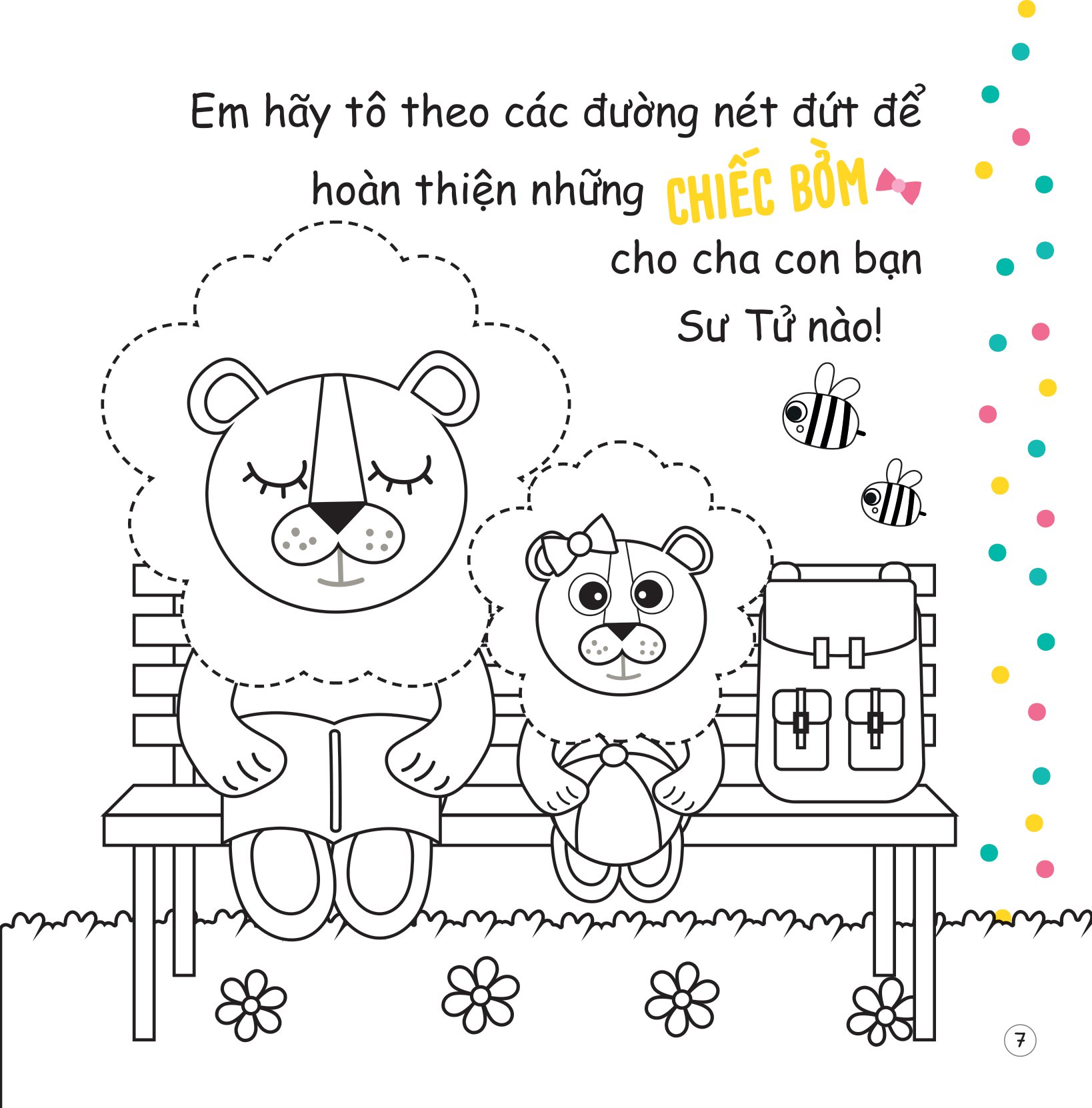 tủ sách sáng tạo - tô màu ngộ nghĩnh - công viên