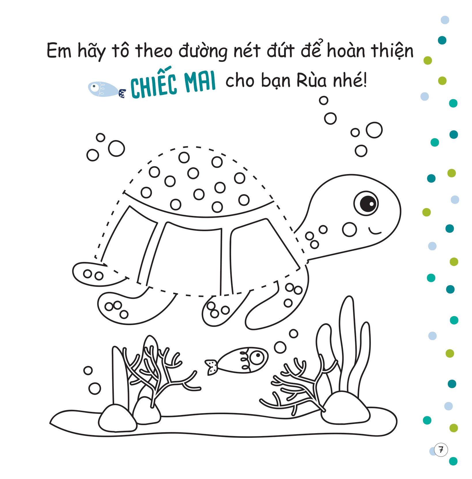 tủ sách sáng tạo - tô màu ngộ nghĩnh - đại dương