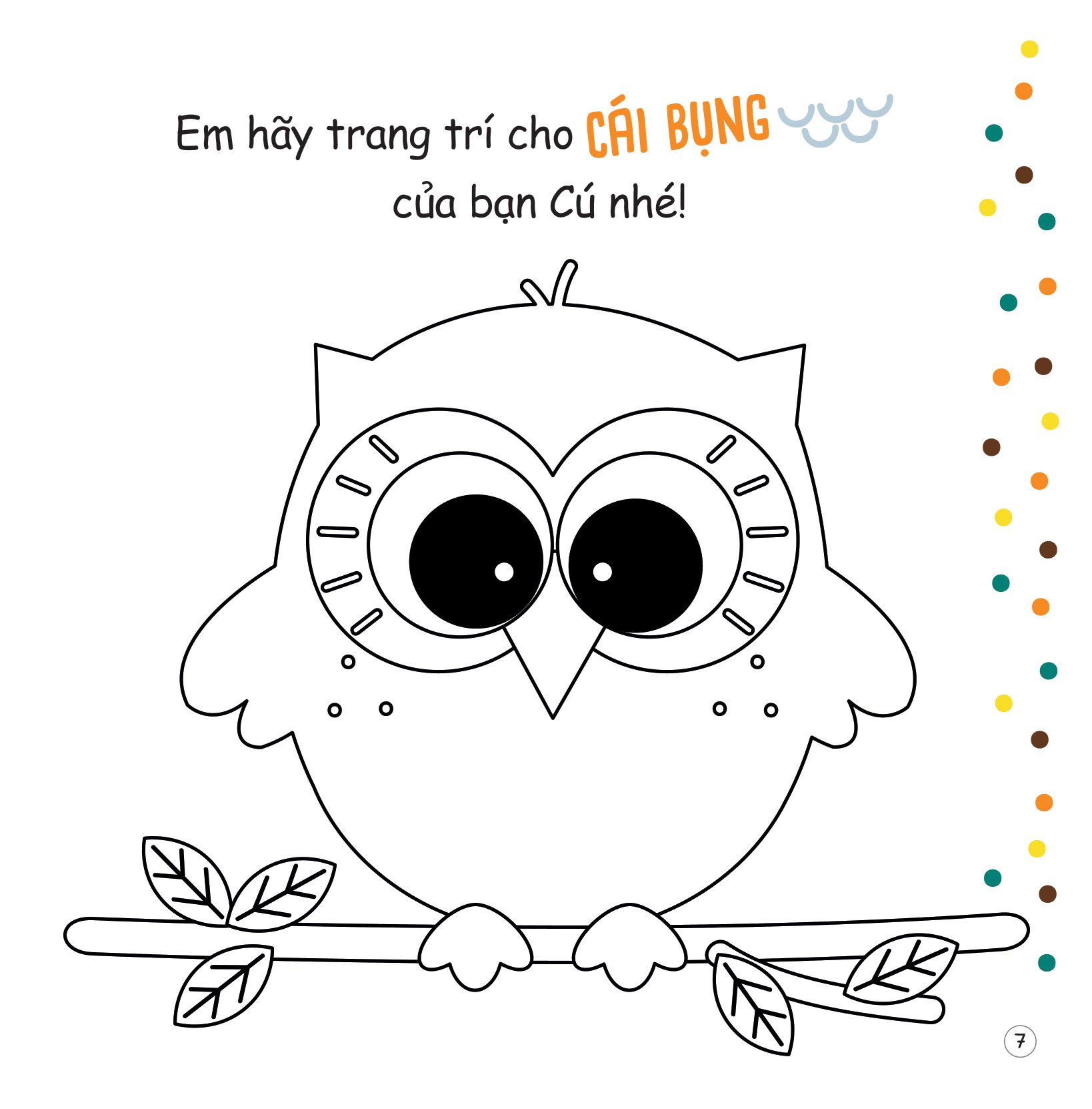 tủ sách sáng tạo - tô màu ngộ nghĩnh - khu rừng