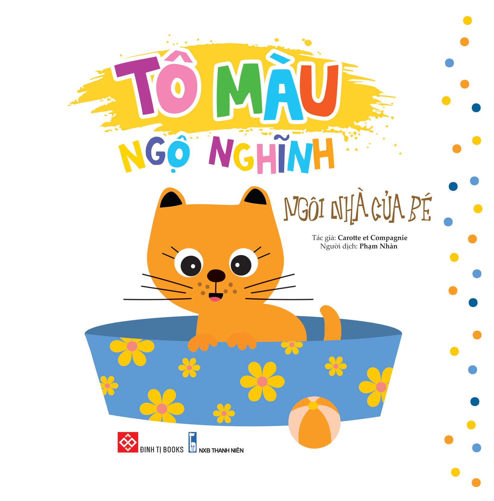 tủ sách sáng tạo - tô màu ngộ nghĩnh - ngôi nhà của bé