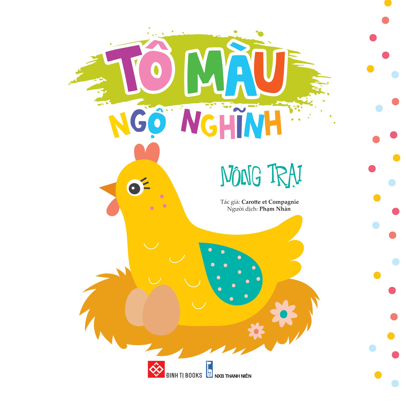 tủ sách sáng tạo - tô màu ngộ nghĩnh - nông trại