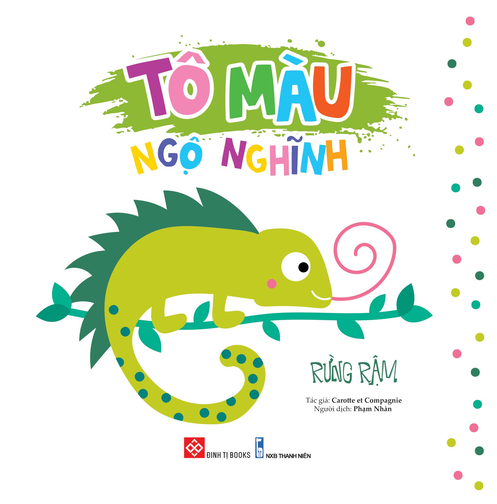 tủ sách sáng tạo - tô màu ngộ nghĩnh - rừng rậm