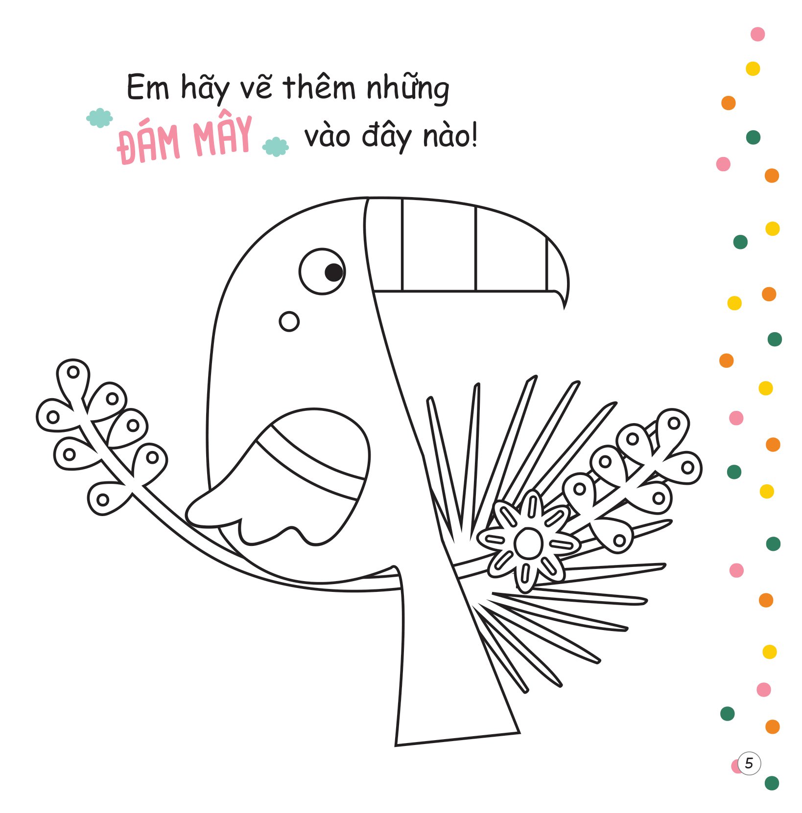 tủ sách sáng tạo - tô màu ngộ nghĩnh - rừng rậm