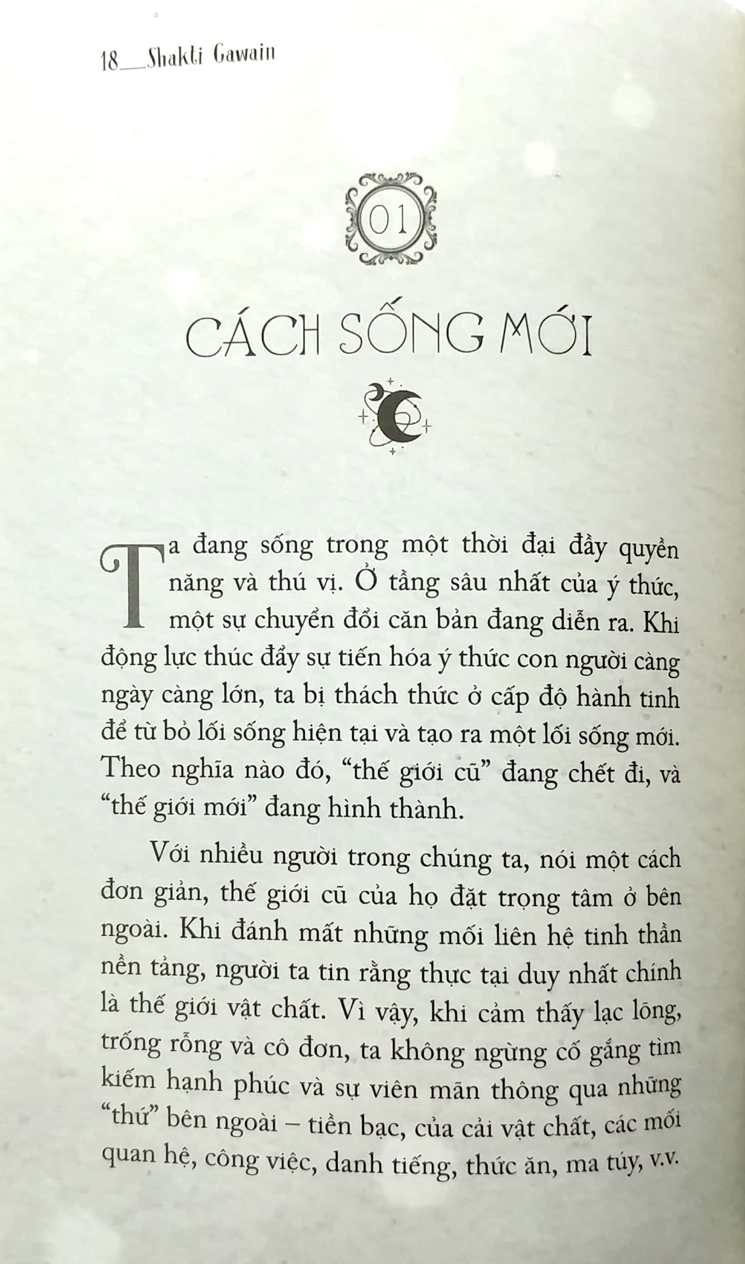 tủ sách tâm linh thế kỷ - sống trong ánh sáng