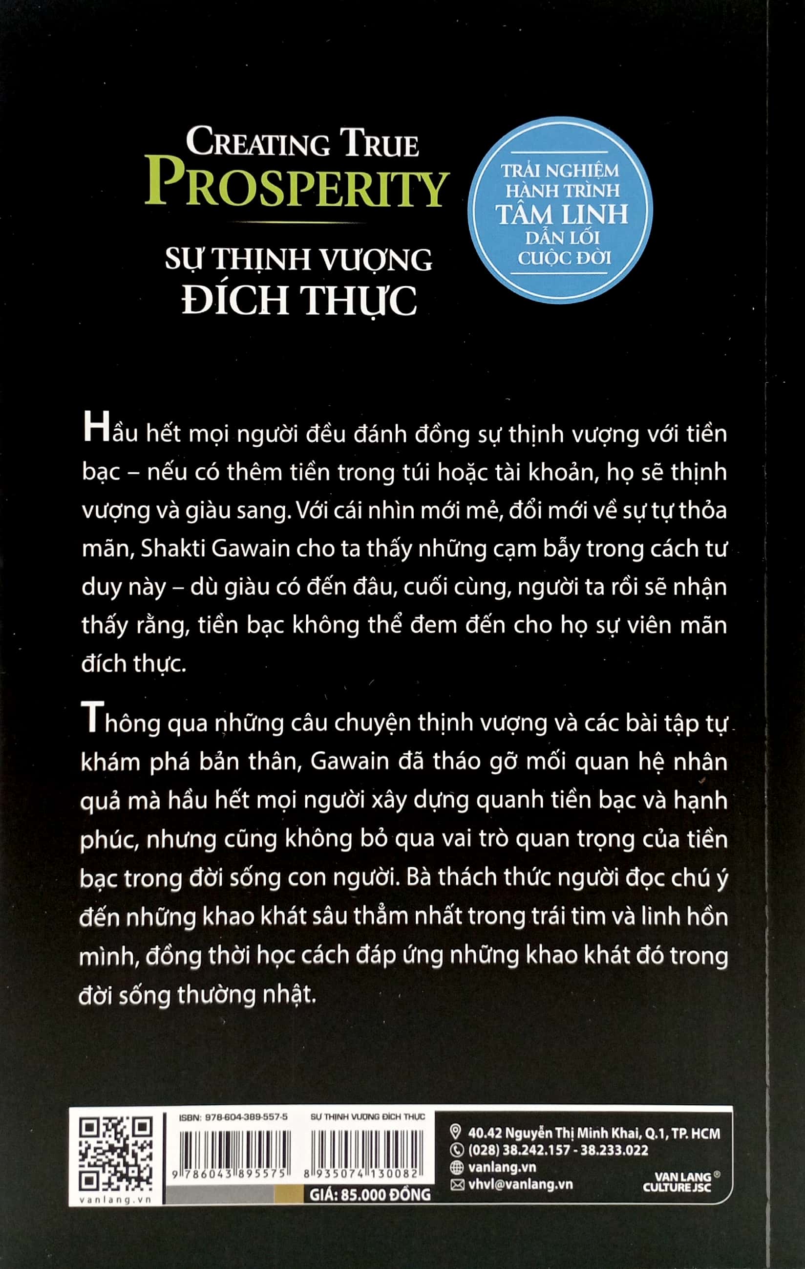 tủ sách tâm linh thế kỷ - sự thịnh vượng đích thực
