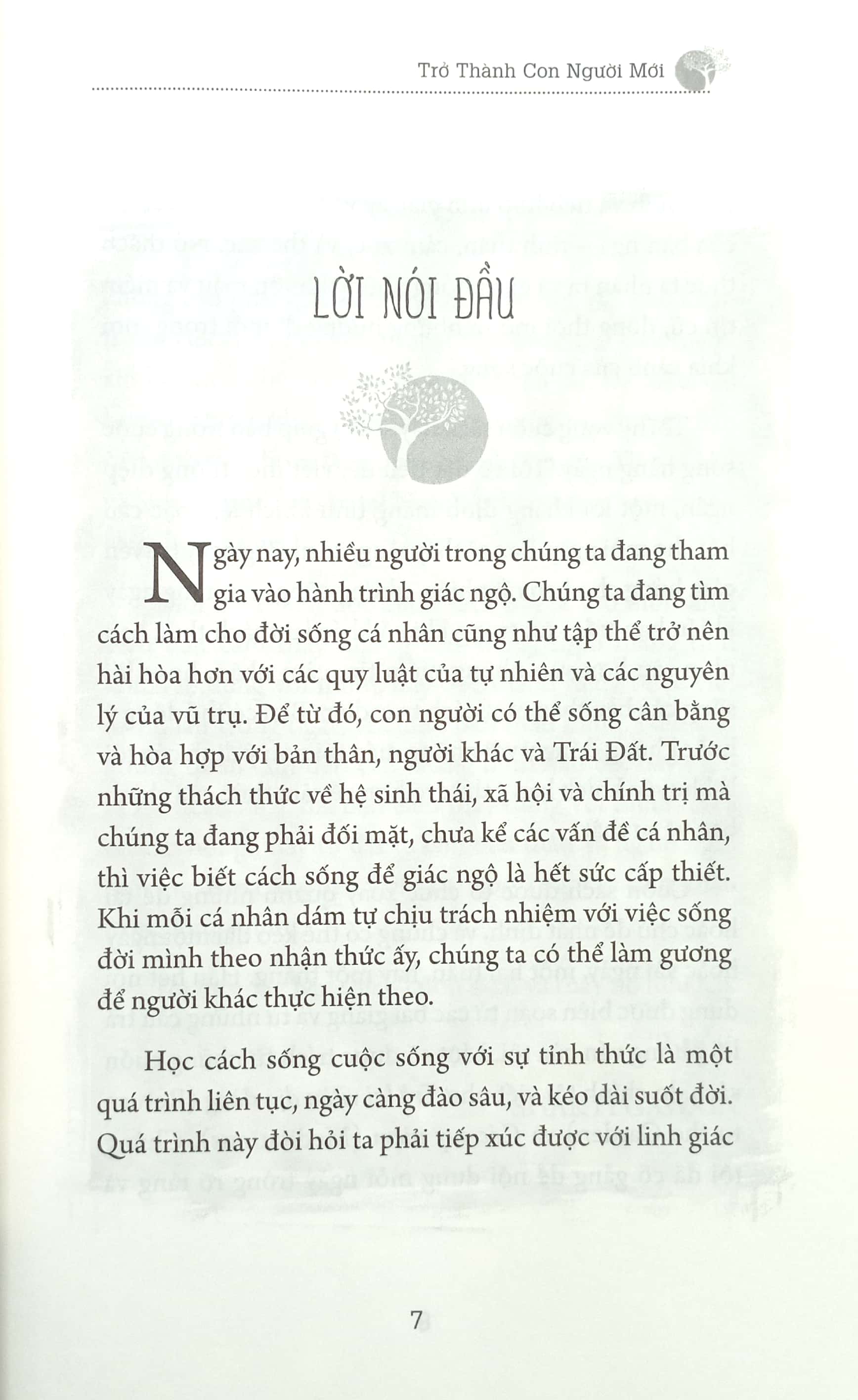 tủ sách tâm linh thế kỷ - trở thành con người mới