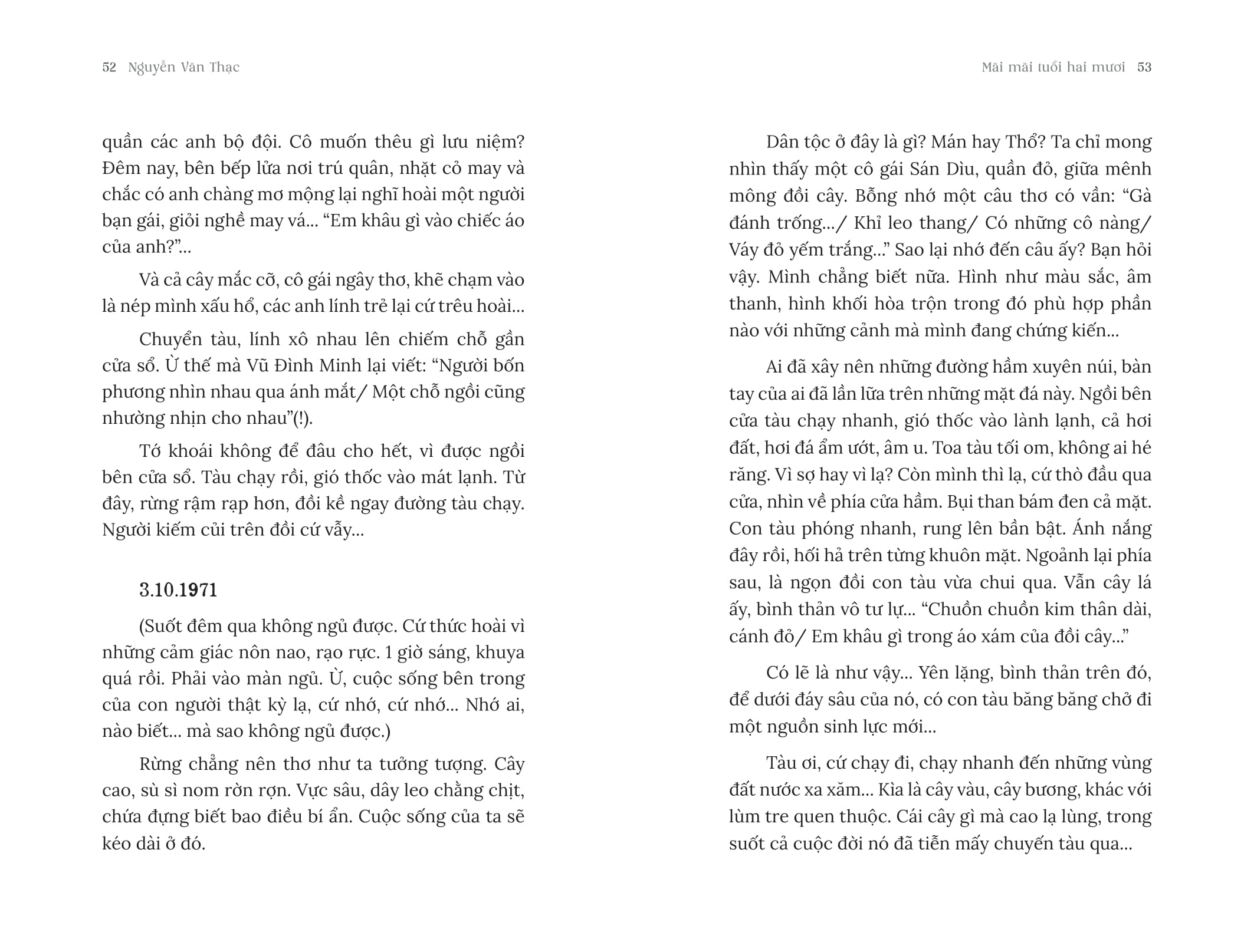 Tu Sach Thanh Nien - Mai Mai Tuoi Hai Muoi - Nhat Ky Thoi Chien Viet Nam - Bia Cung - Doc Quyen Fahasa