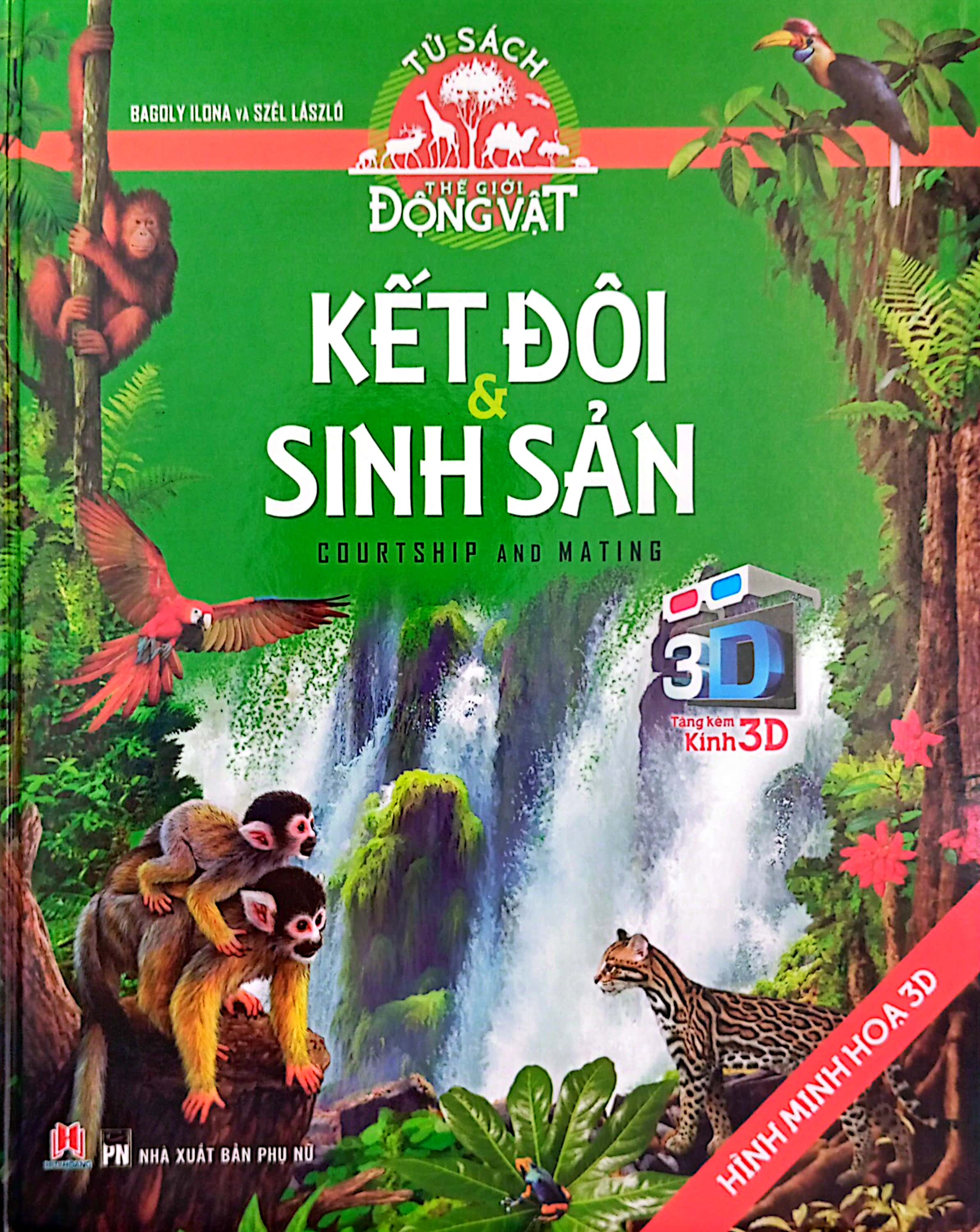 tủ sách thế giới động vật - kết đôi và sinh sản (hình minh họa 3d)