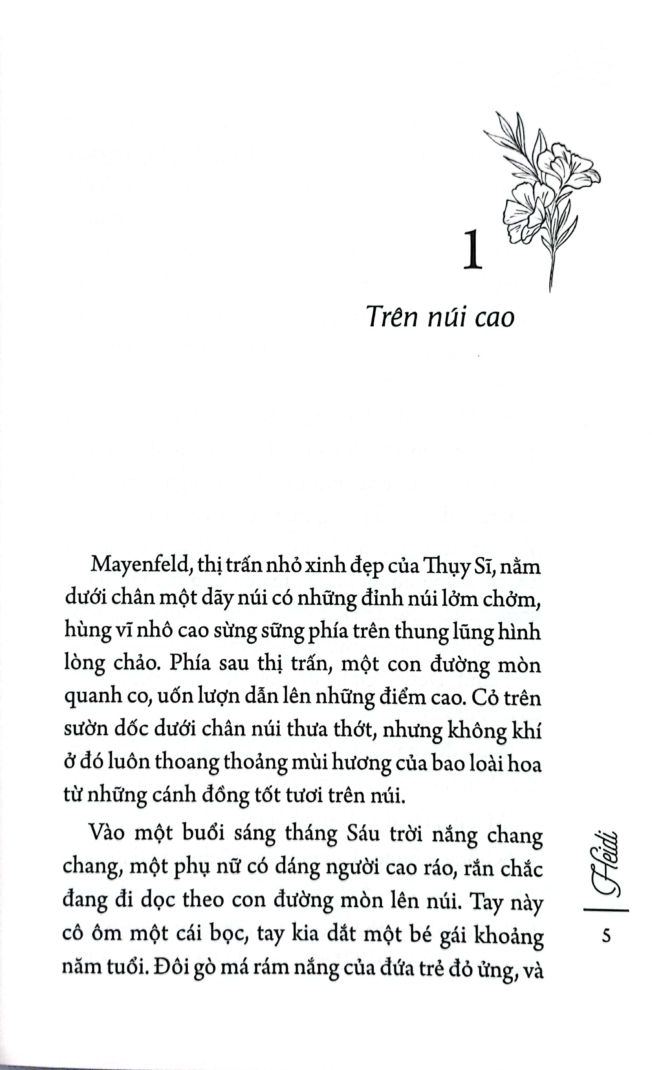 tủ sách thiếu nhi kinh điển - heidi - cuốn sách dành cho trẻ em và những ai yêu trẻ em
