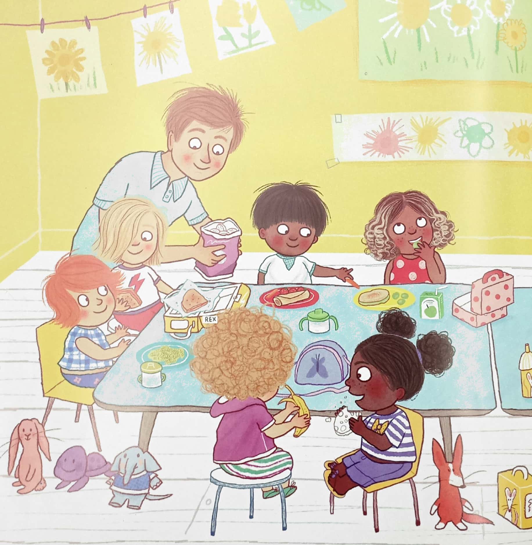 tủ sách thiếu nhi tuổi 2+ - hungry babies - những bé em đói ngấu (tái bản 2023)