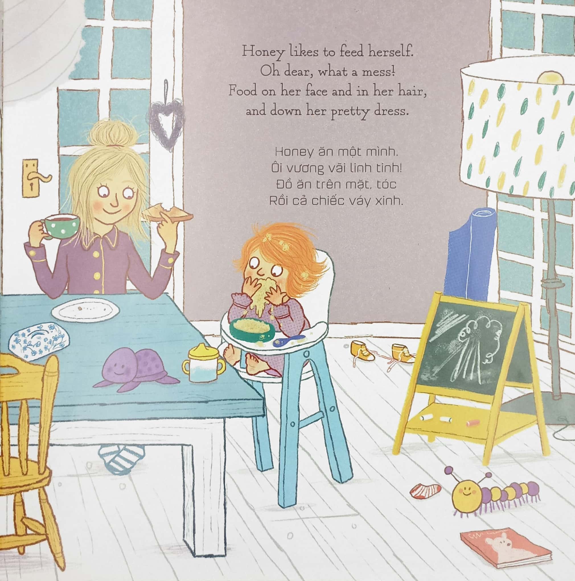 tủ sách thiếu nhi tuổi 2+ - hungry babies - những bé em đói ngấu (tái bản 2023)