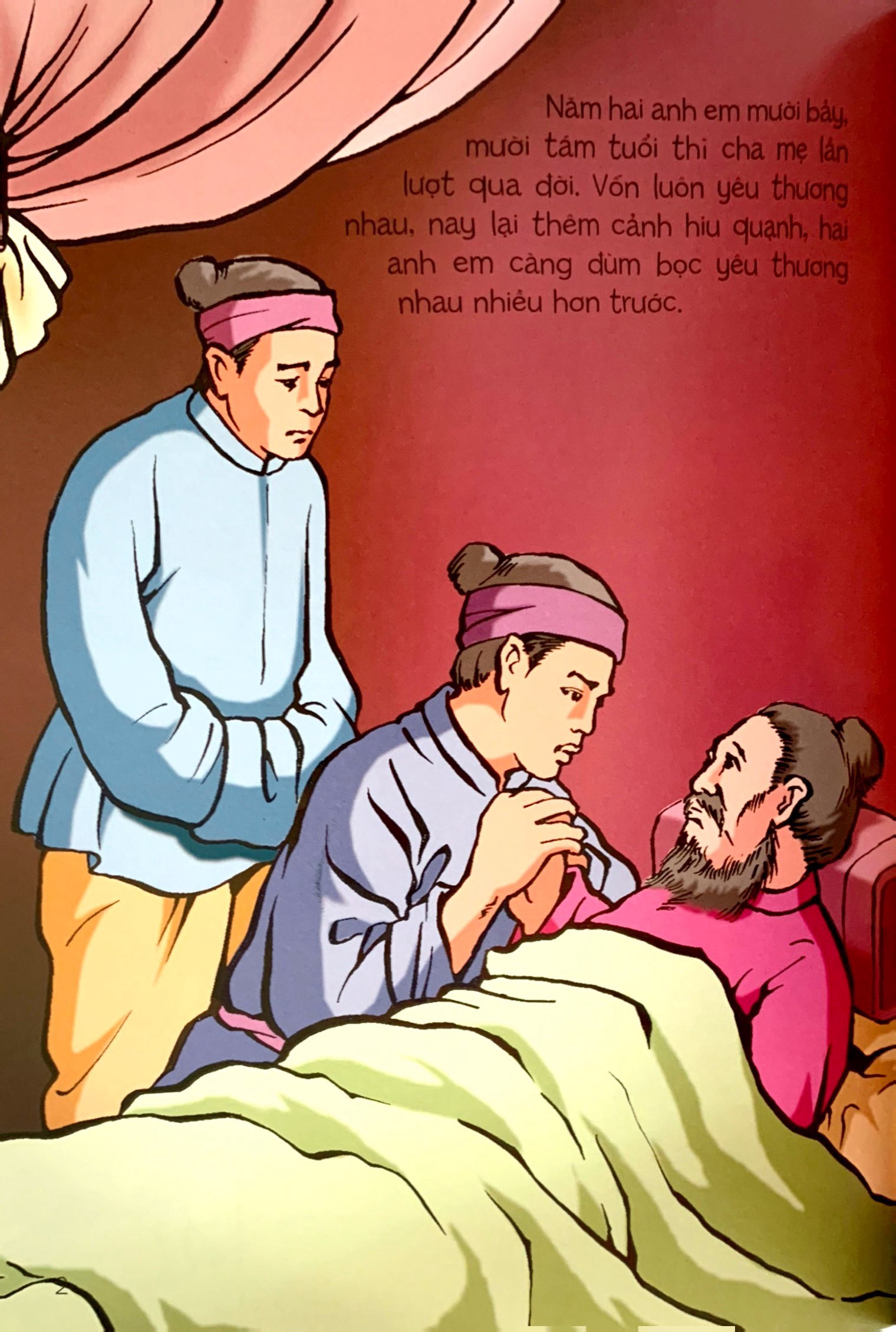 tủ sách truyện tranh cổ tích việt nam: sự tích trầu cau (tái bản 2020)