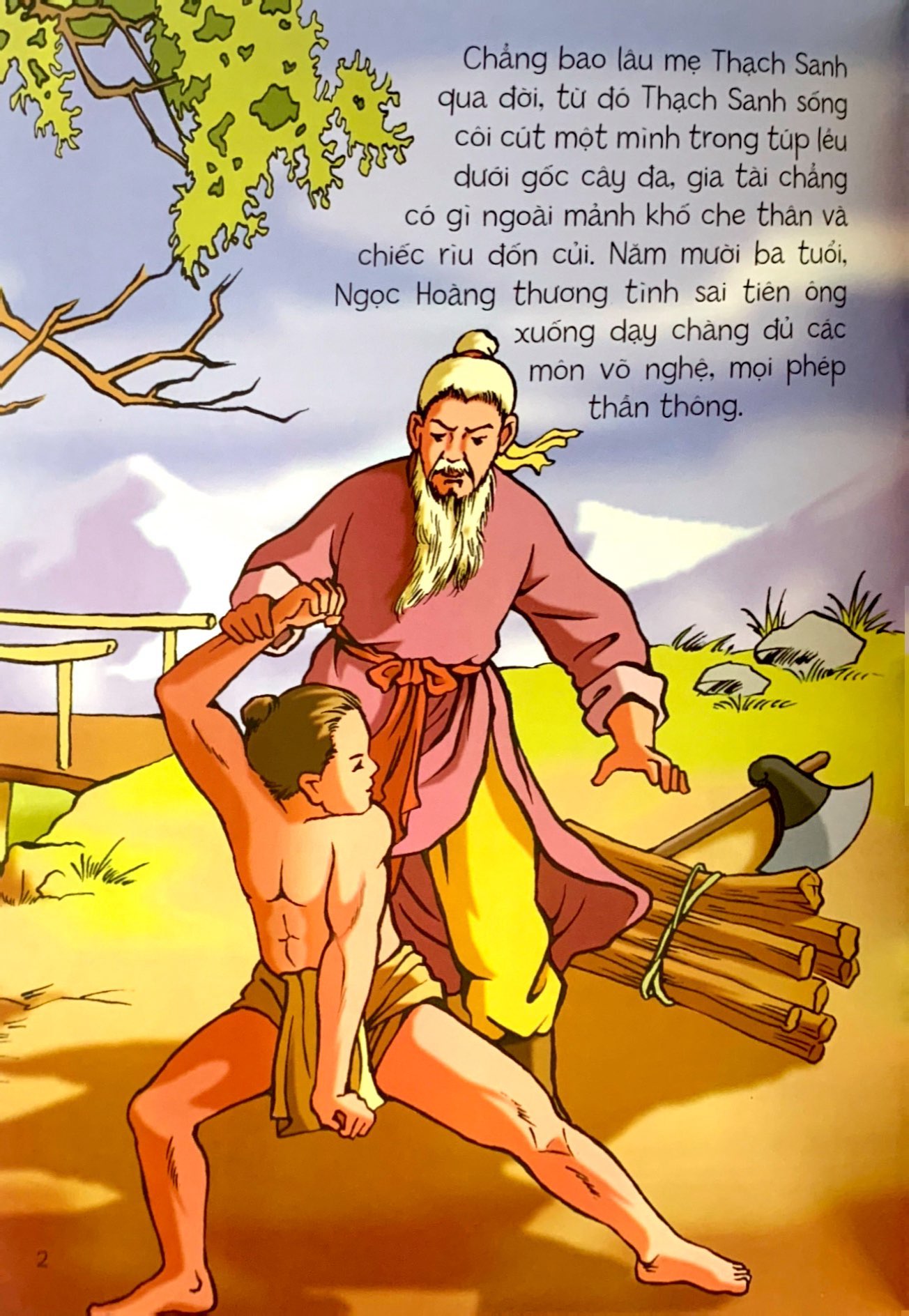 tủ sách truyện tranh cổ tích việt nam - thạch sanh