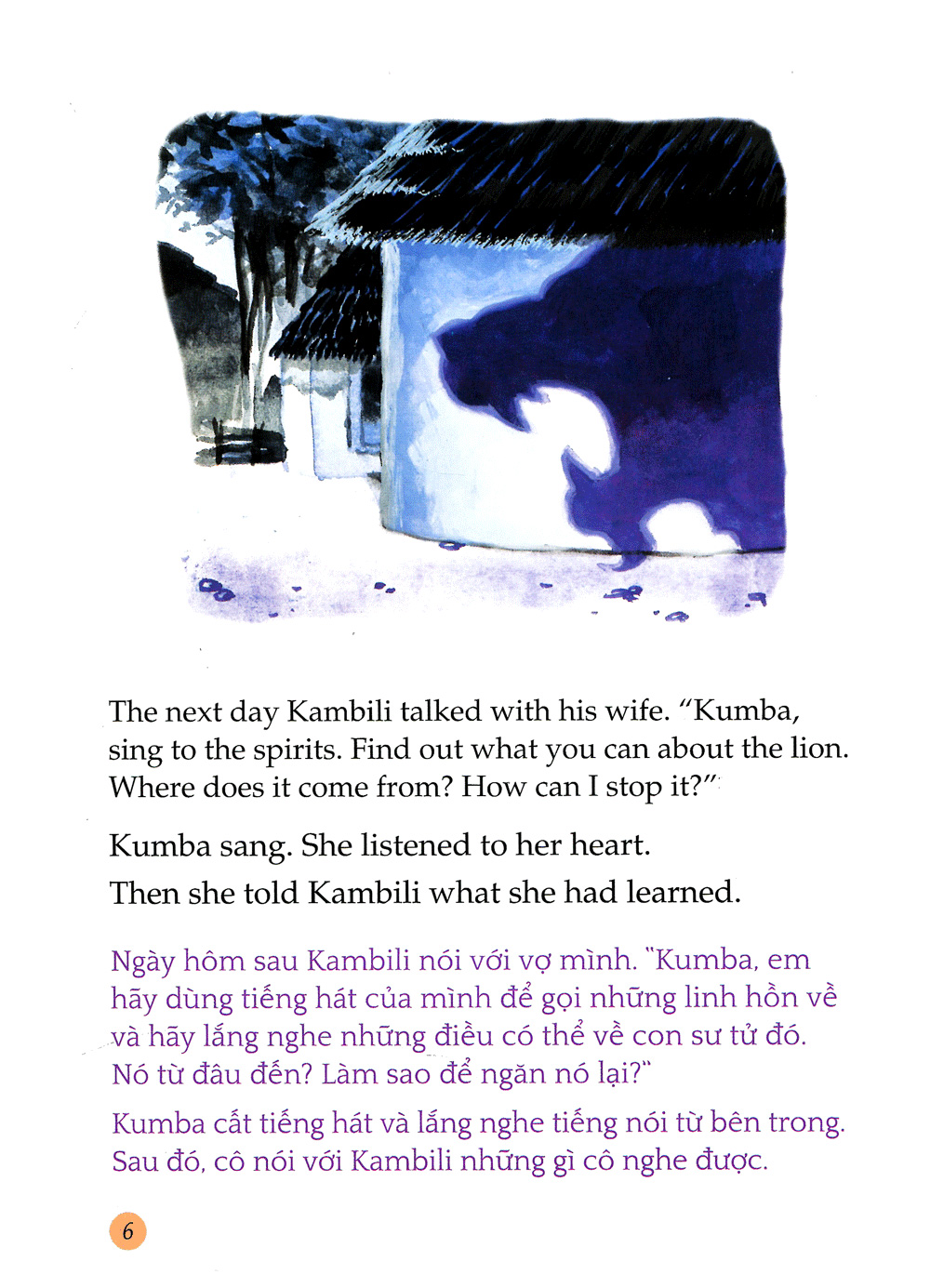 tủ sách túi khôn nhân loại - nàng kumba và chàng thợ săn kambili