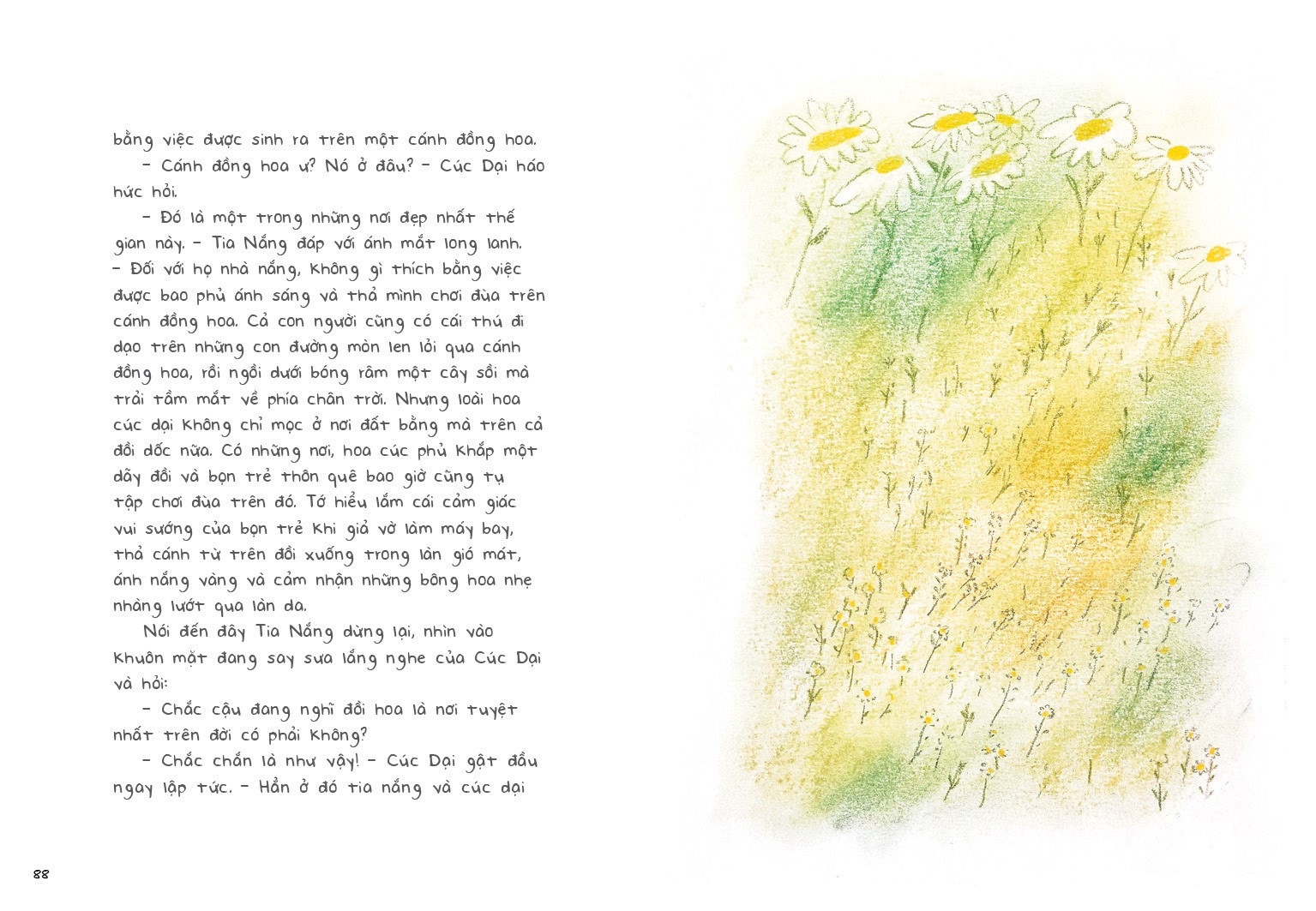 tủ sách tuổi mới lớn - cúc dại và tia nắng