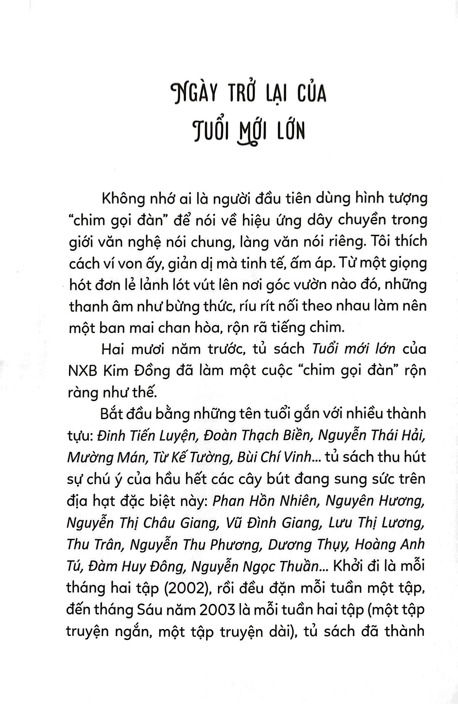 tủ sách tuổi mới lớn - phù sa của bầu trời