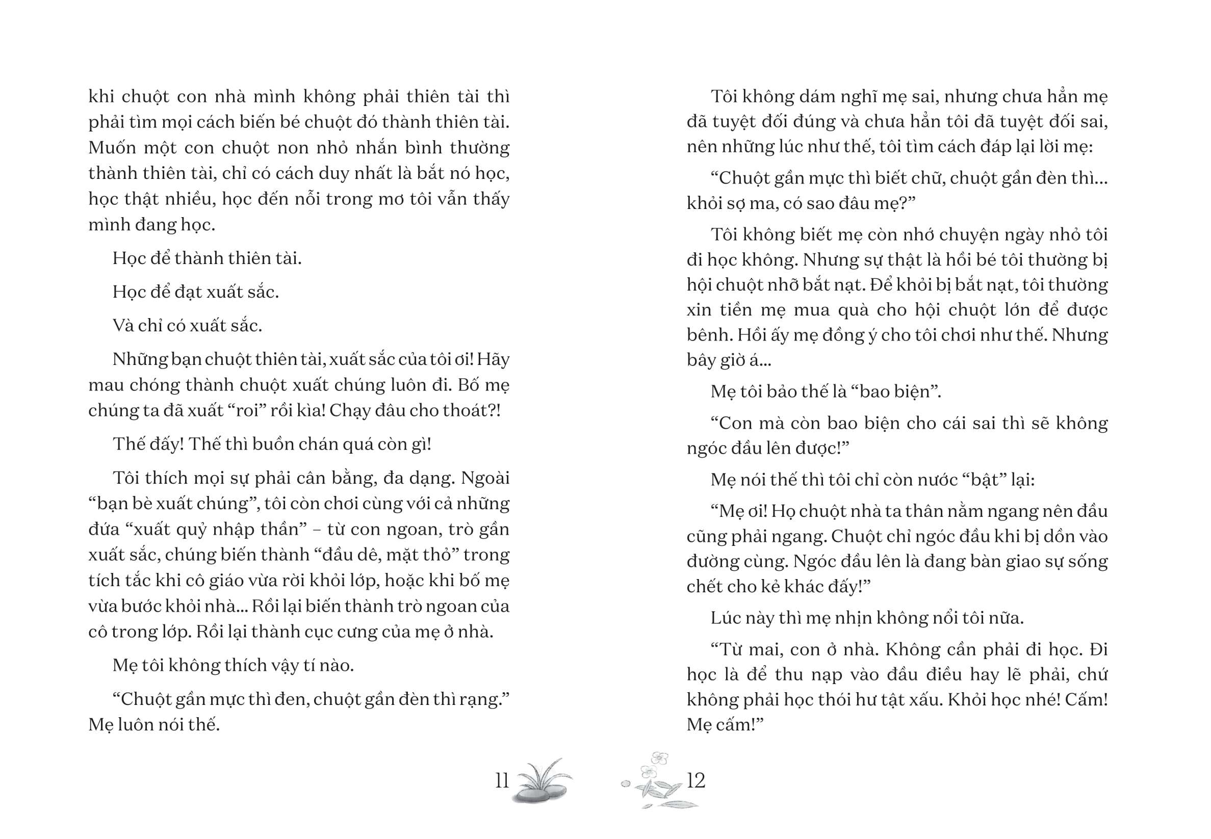 Tu Sach Tuoi Than Tien - Co Chuot Nho O "So" Hoa Muong Vang