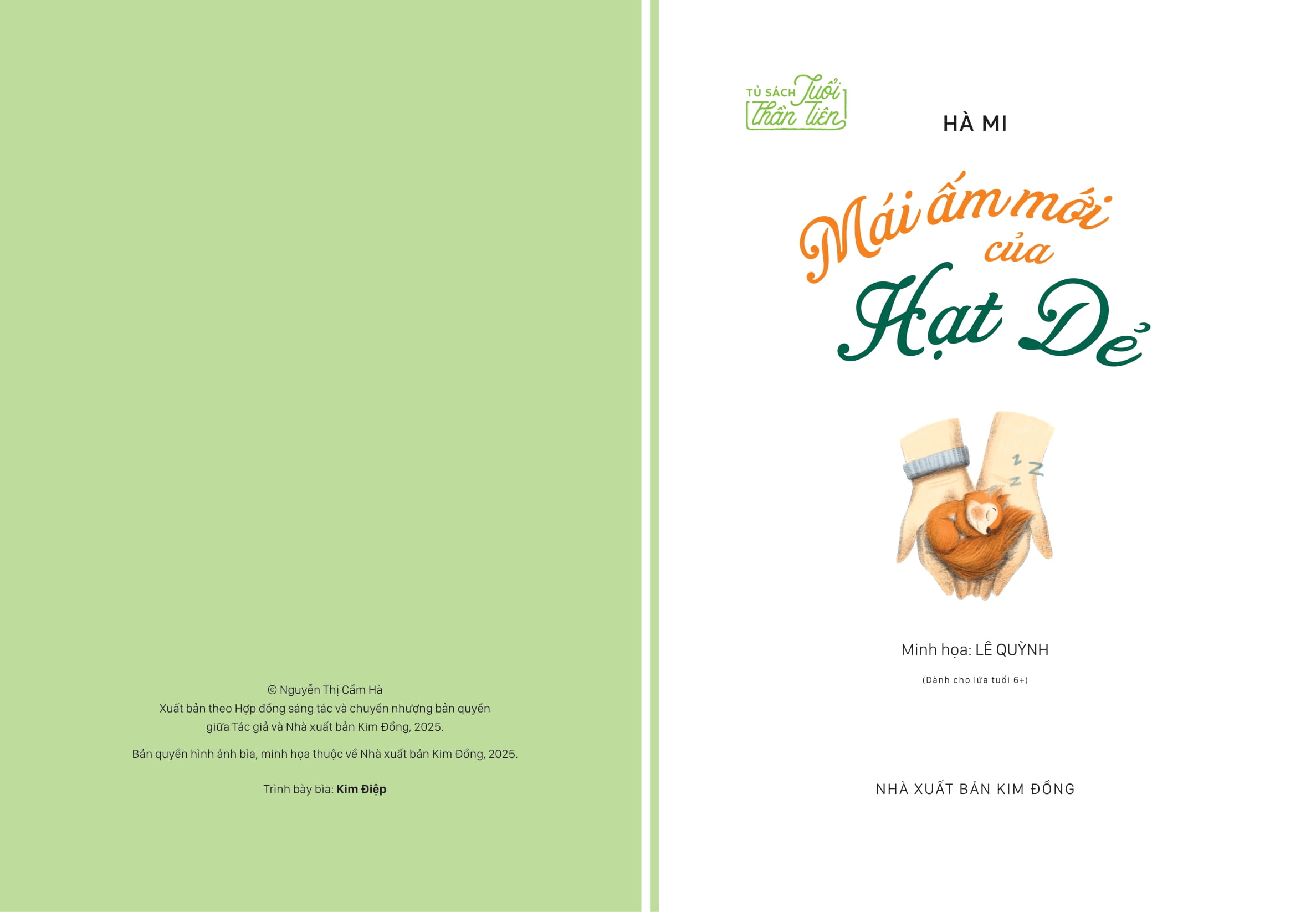 Tu Sach Tuoi Than Tien - Mai Am Moi Cua Hat De