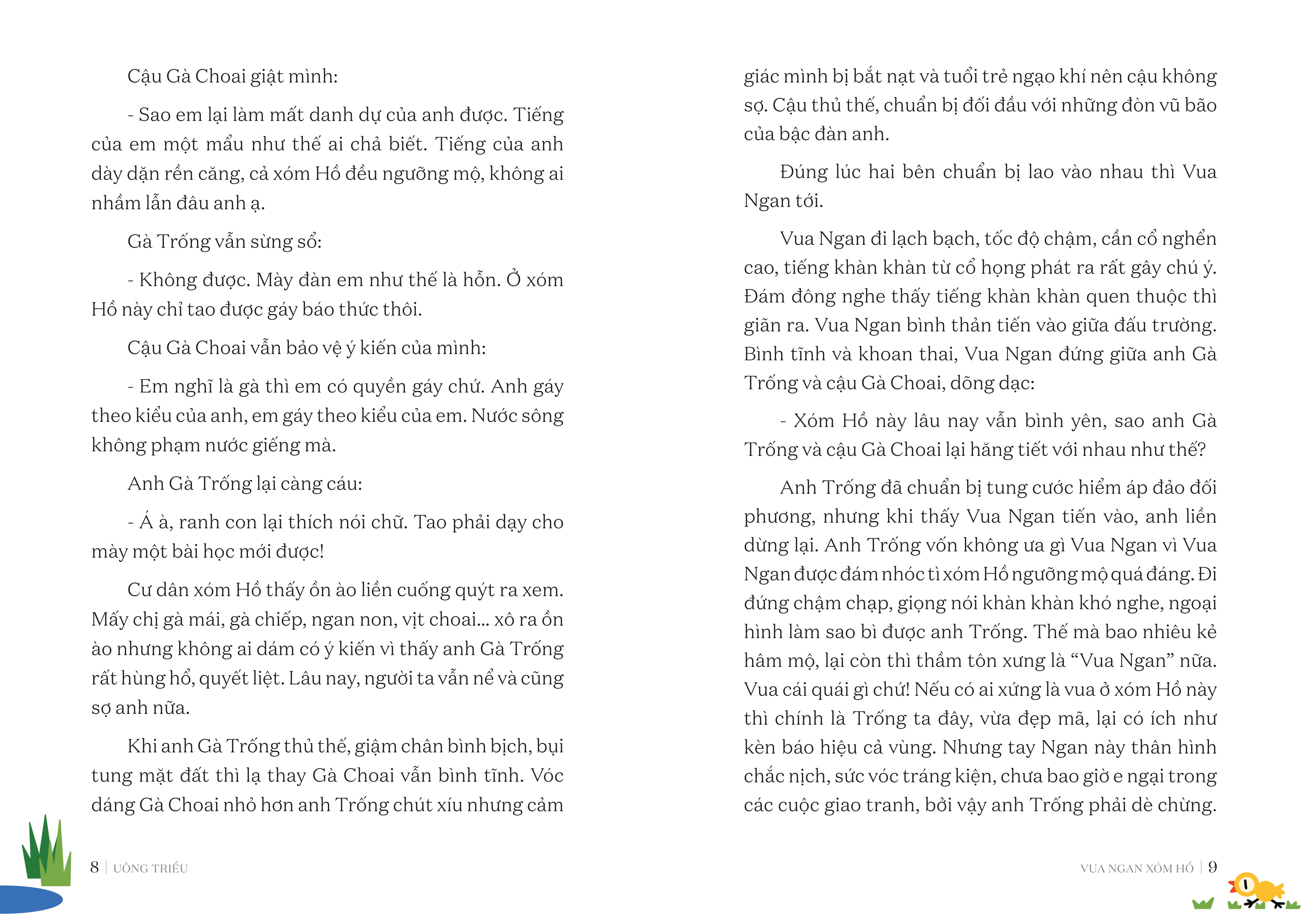 tủ sách tuổi thần tiên - vua ngan xóm hồ