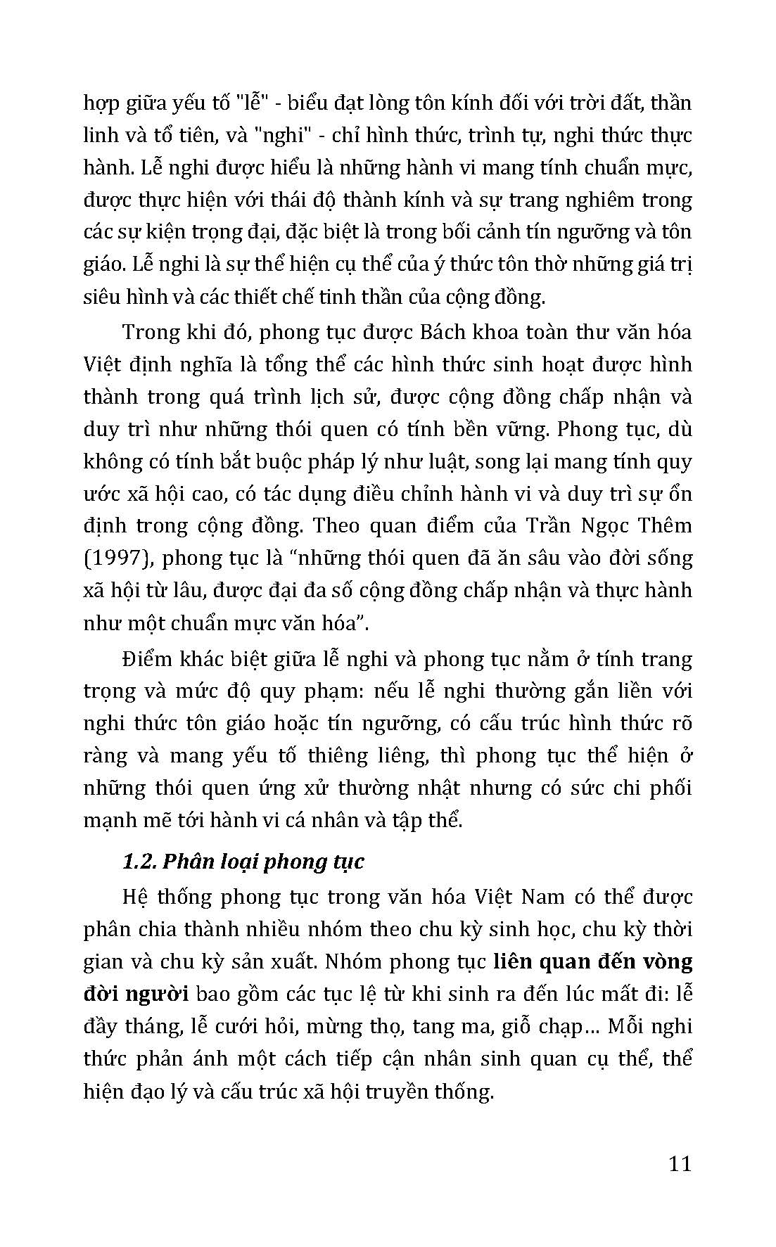 Tủ Sách Văn Hóa Việt Nam - Phong Tục, Lễ Nghi