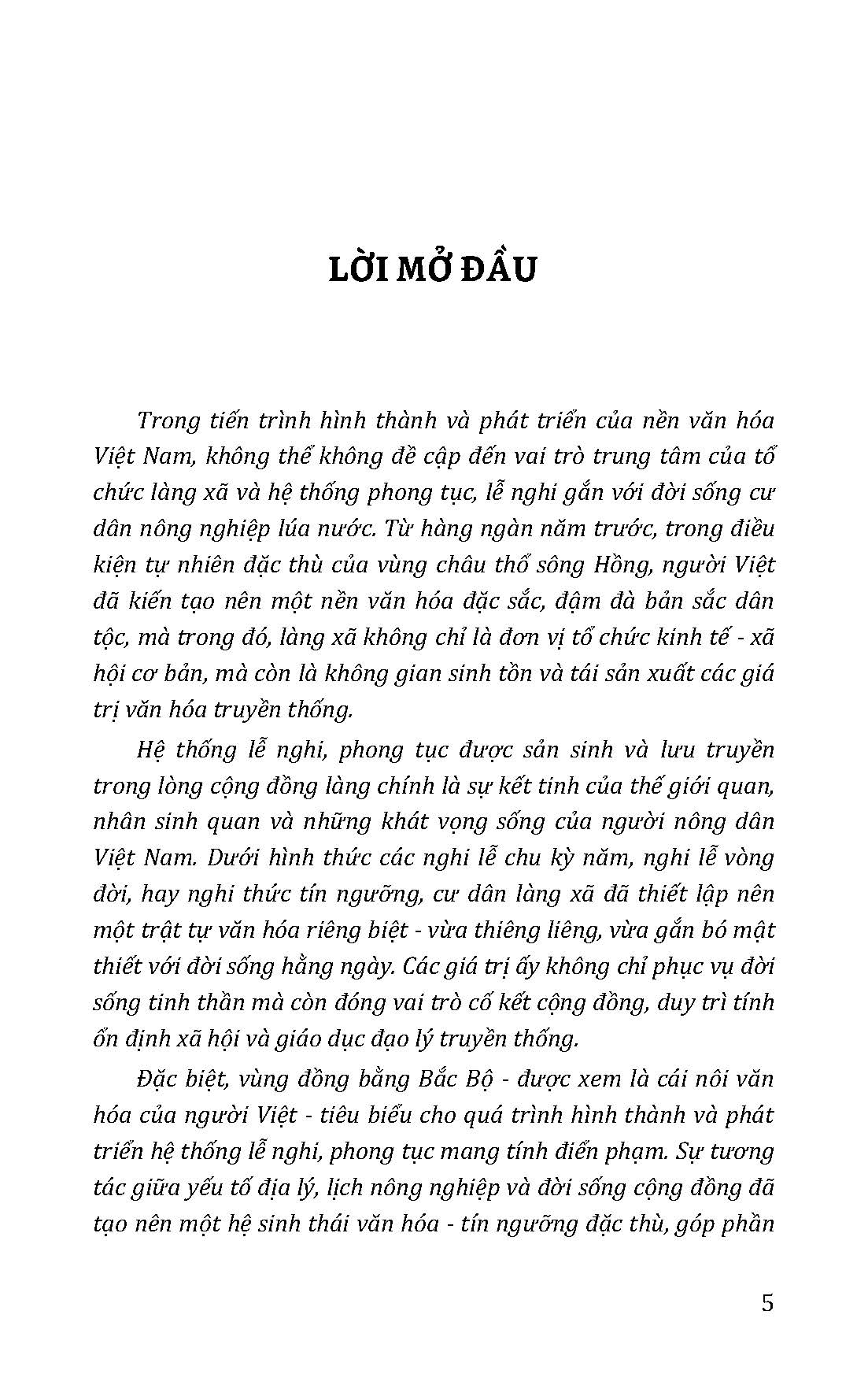 Tủ Sách Văn Hóa Việt Nam - Phong Tục, Lễ Nghi