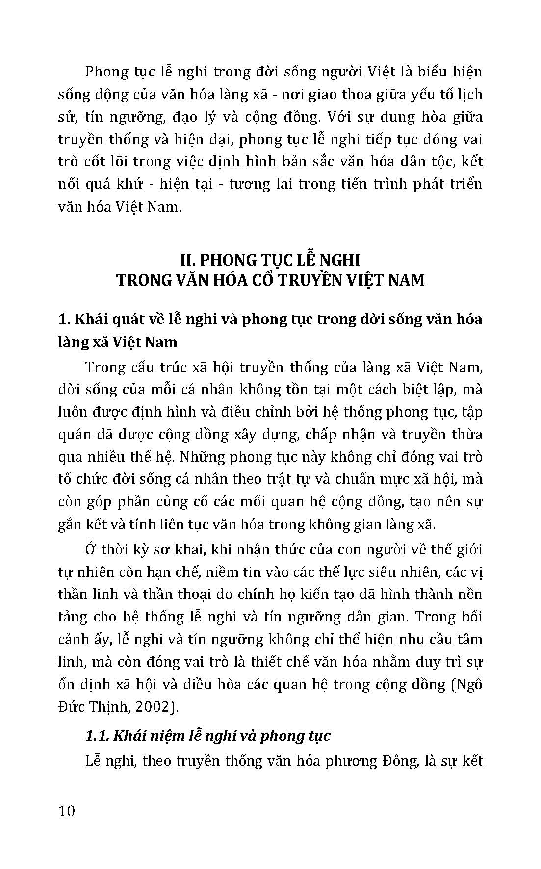 Tủ Sách Văn Hóa Việt Nam - Phong Tục, Lễ Nghi