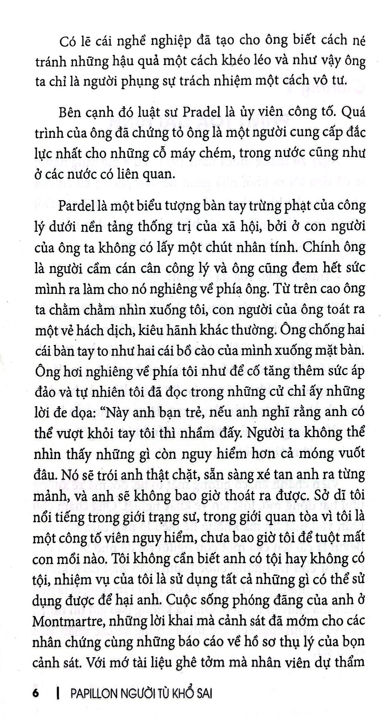 tủ sách văn học cổ điển rút gọn - papillon người tù khổ sai