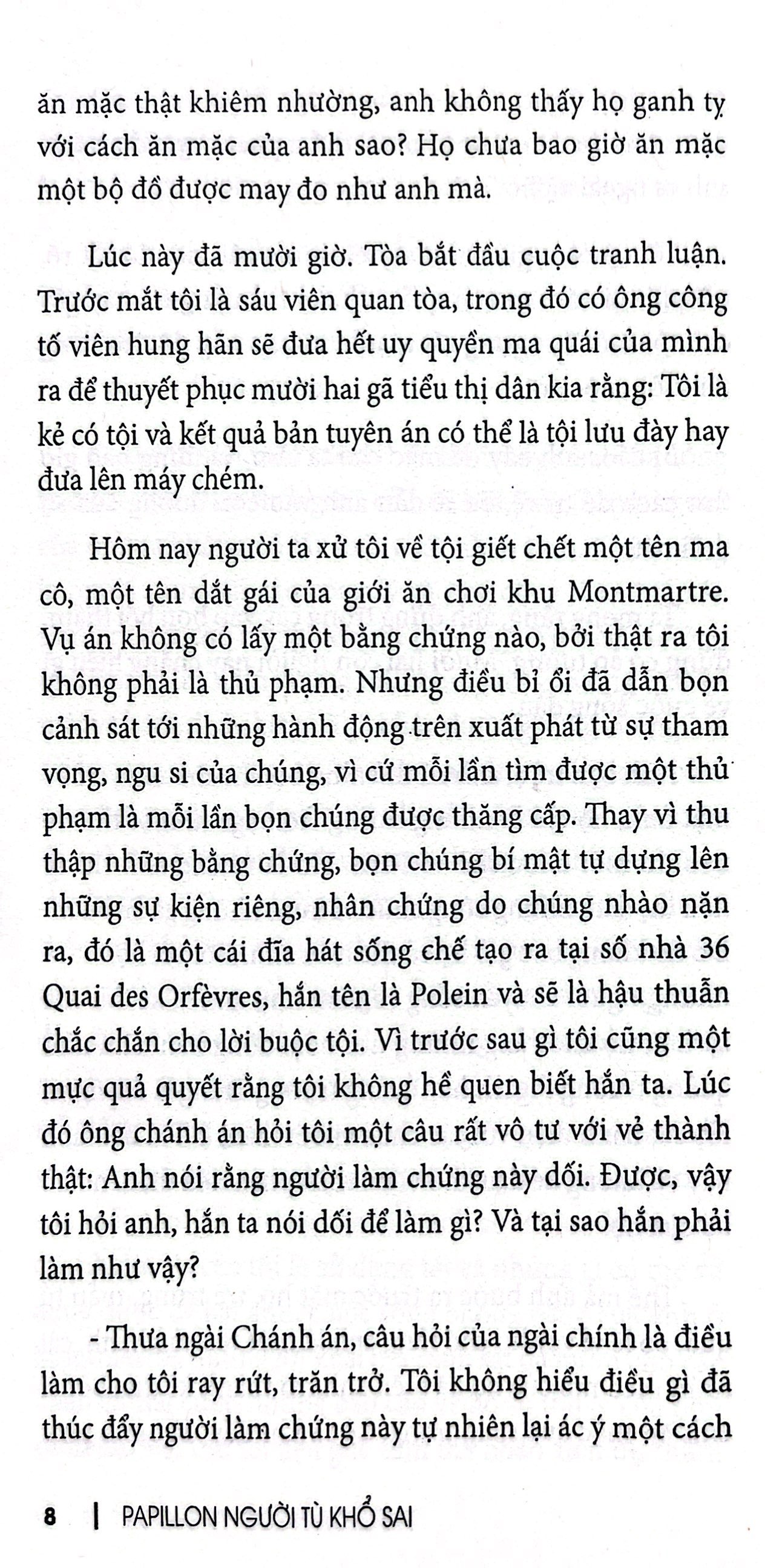 tủ sách văn học cổ điển rút gọn - papillon người tù khổ sai