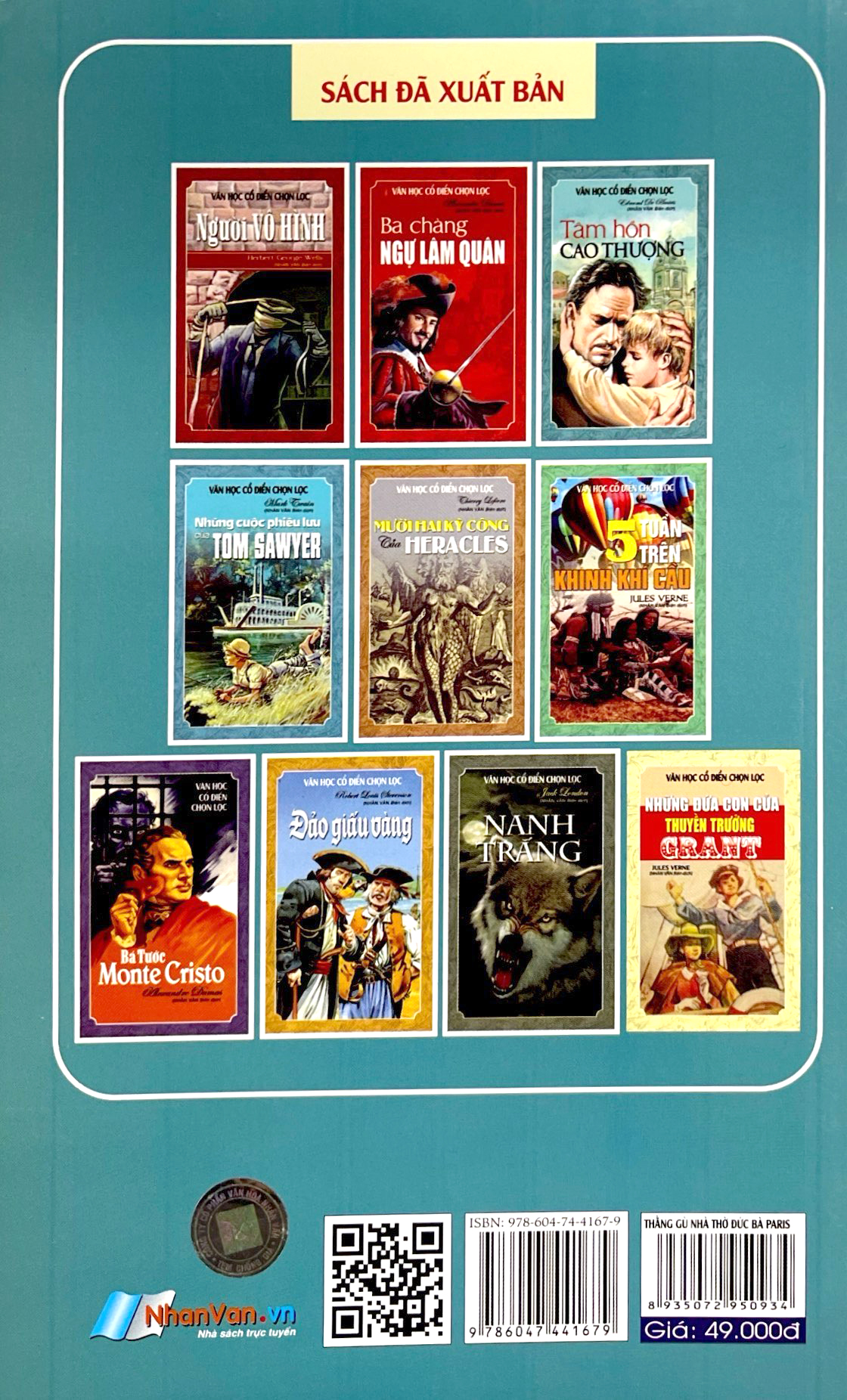 tủ sách văn học cổ điển rút gọn - thằng gù nhà thờ đức bà