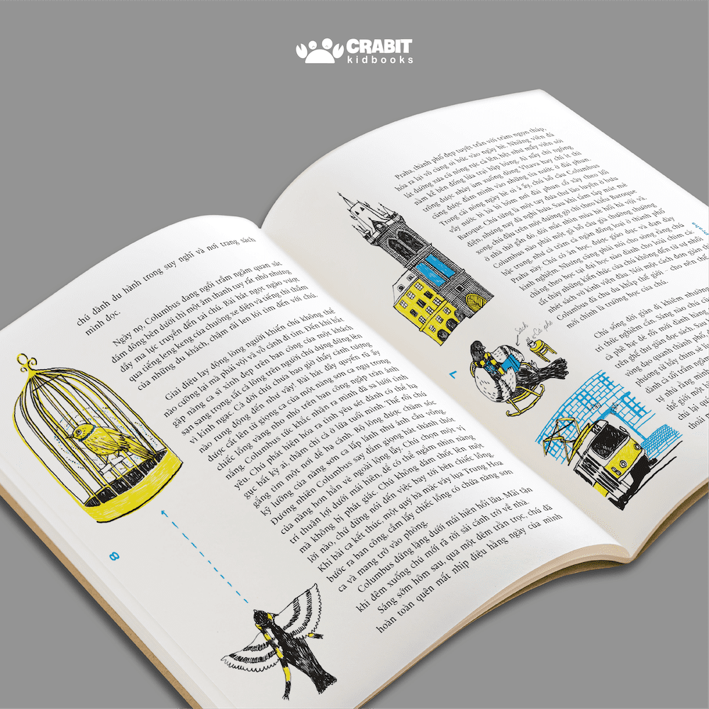 tủ sách văn học - columbus - hành trình tìm kiếm yêu thương - bìa cứng