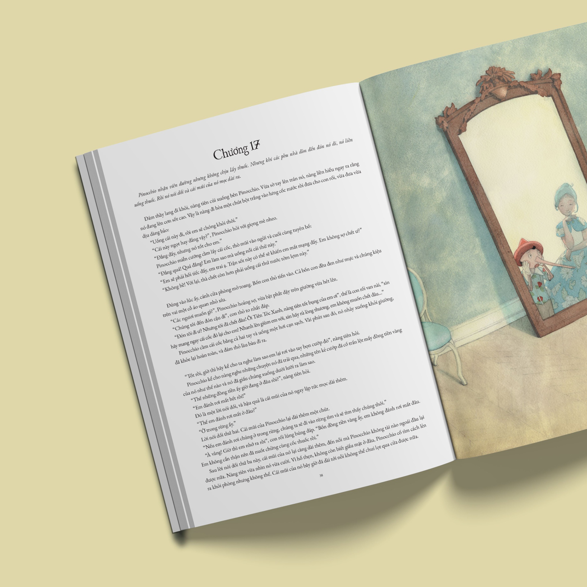 tủ sách văn học - những cuộc phiêu lưu của cậu nhóc pinocchio - bìa cứng