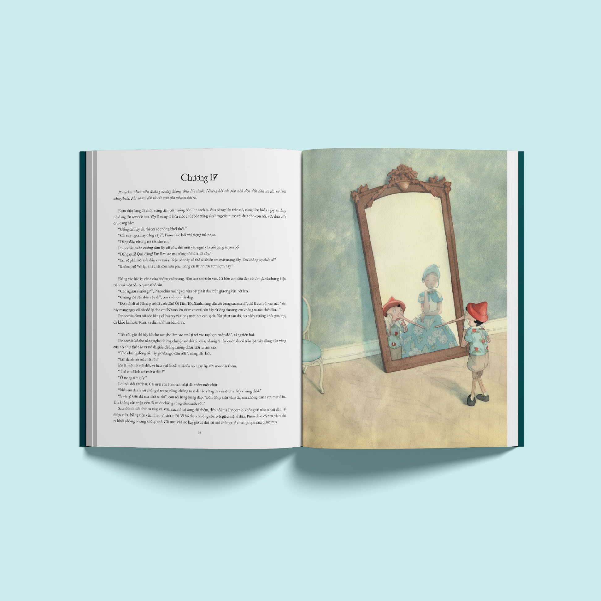 tủ sách văn học - những cuộc phiêu lưu của cậu nhóc pinocchio - bìa cứng