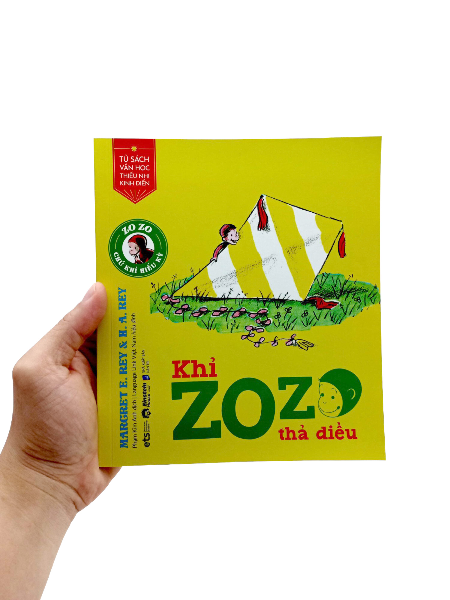 tủ sách văn học thiếu nhi kinh điển - zozo chú khỉ hiếu kỳ - khỉ zozo thả diều