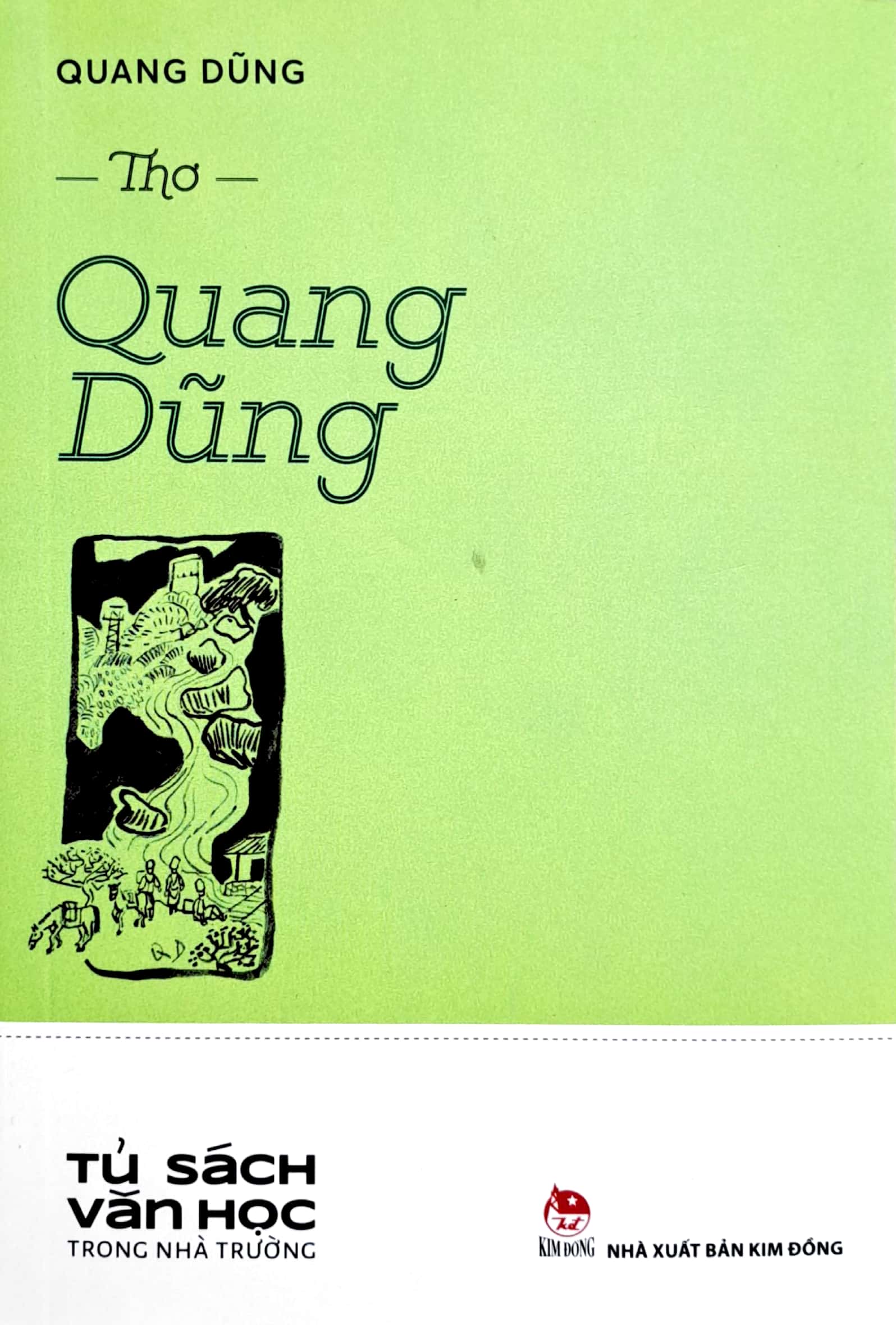 tủ sách văn học trong nhà trường - thơ quang dũng