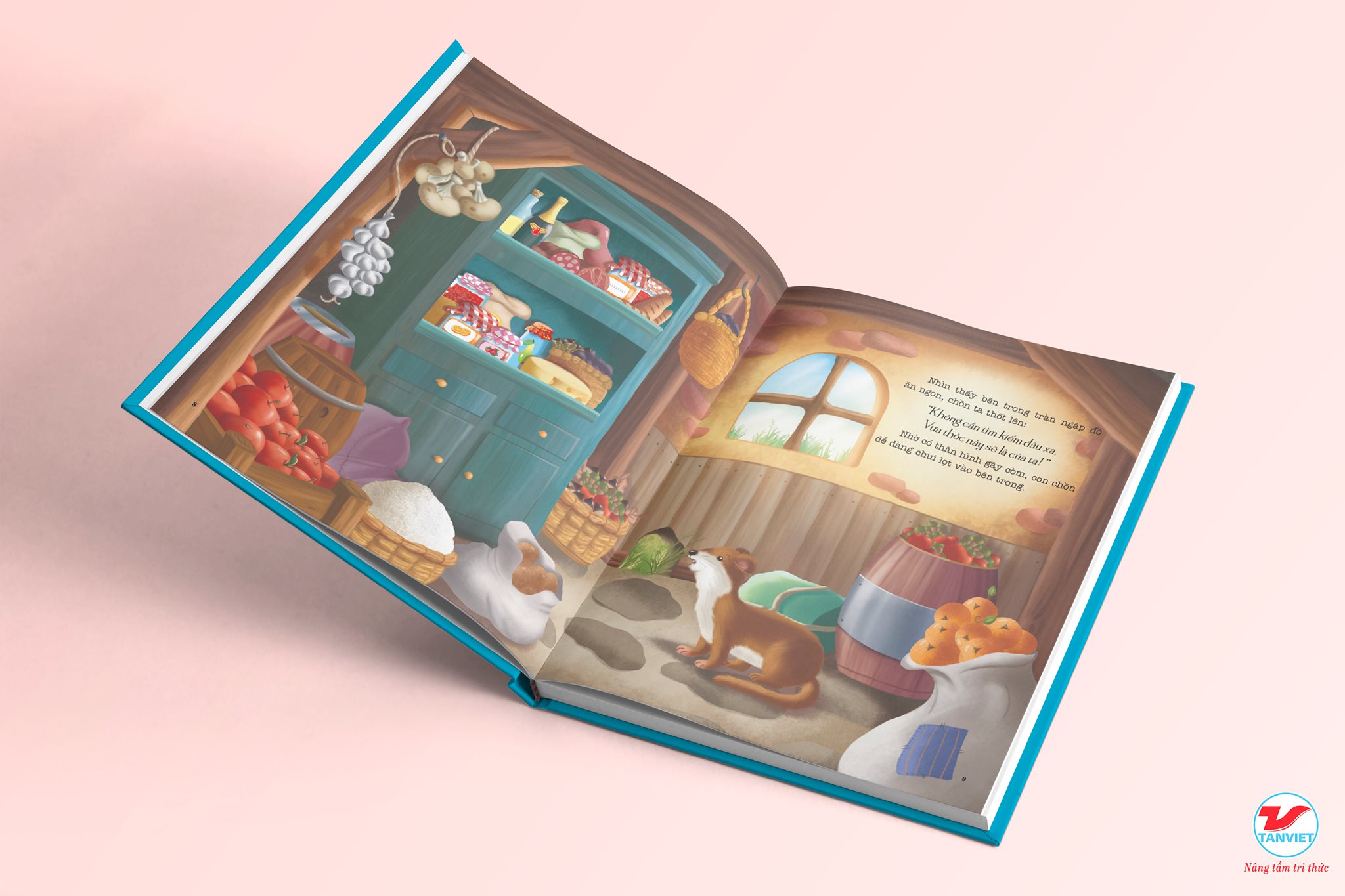 tủ sách vàng cho con - truyện ngụ ngôn la fontaine hay nhất