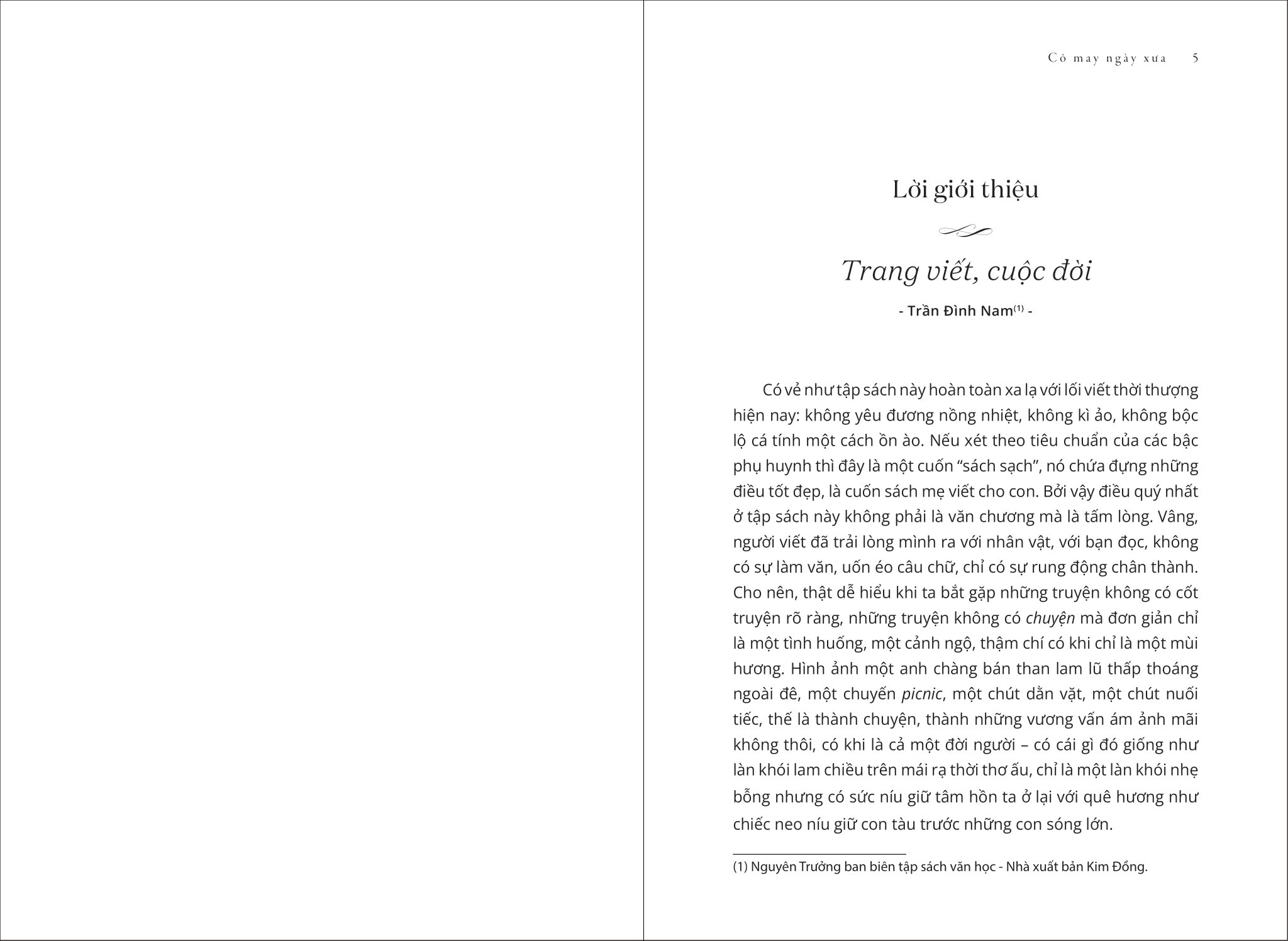 tủ sách vàng - tác phẩm chọn lọc dành cho thiếu nhi - cỏ may ngày xưa